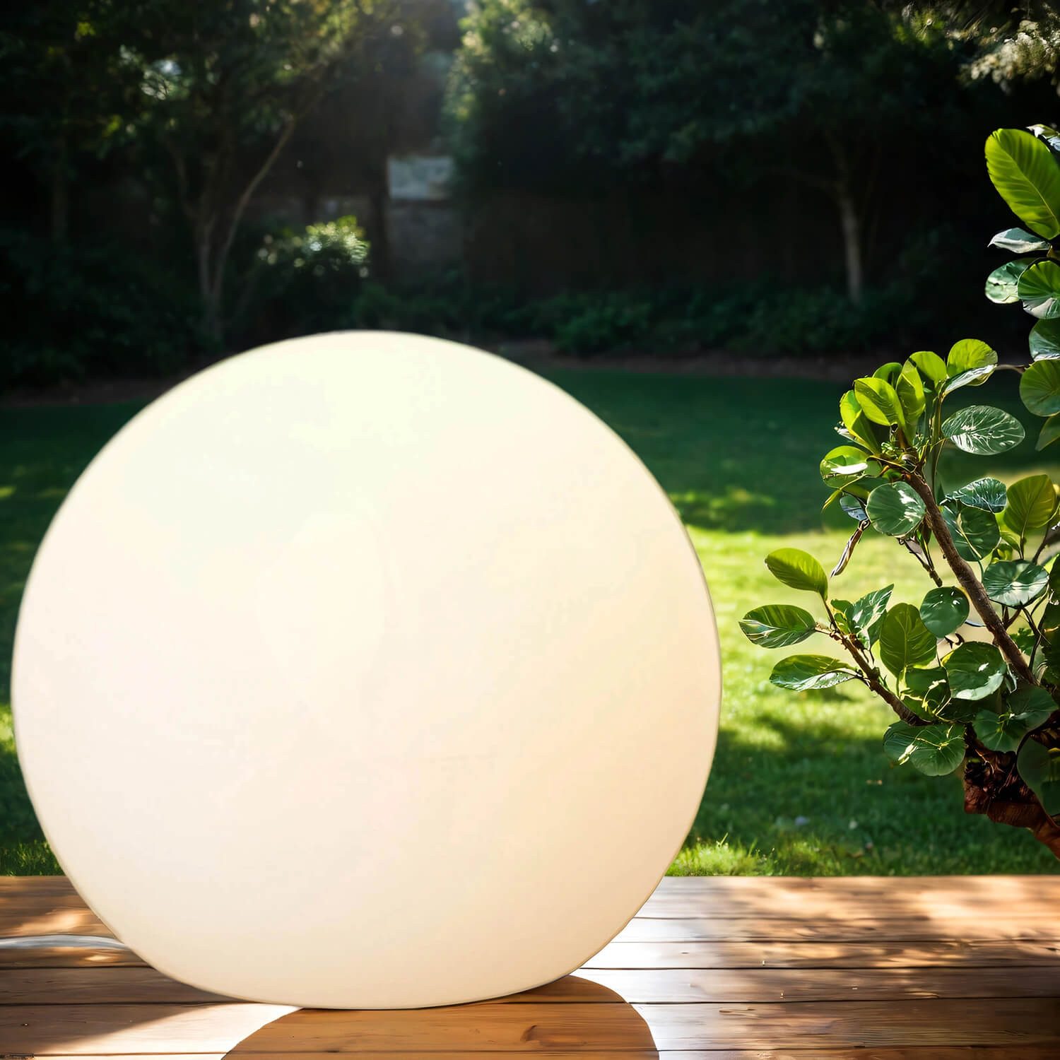 Licht-Erlebnisse Nachttischlampe TORI, Warmweiß, Rund Ø günstig online kaufen