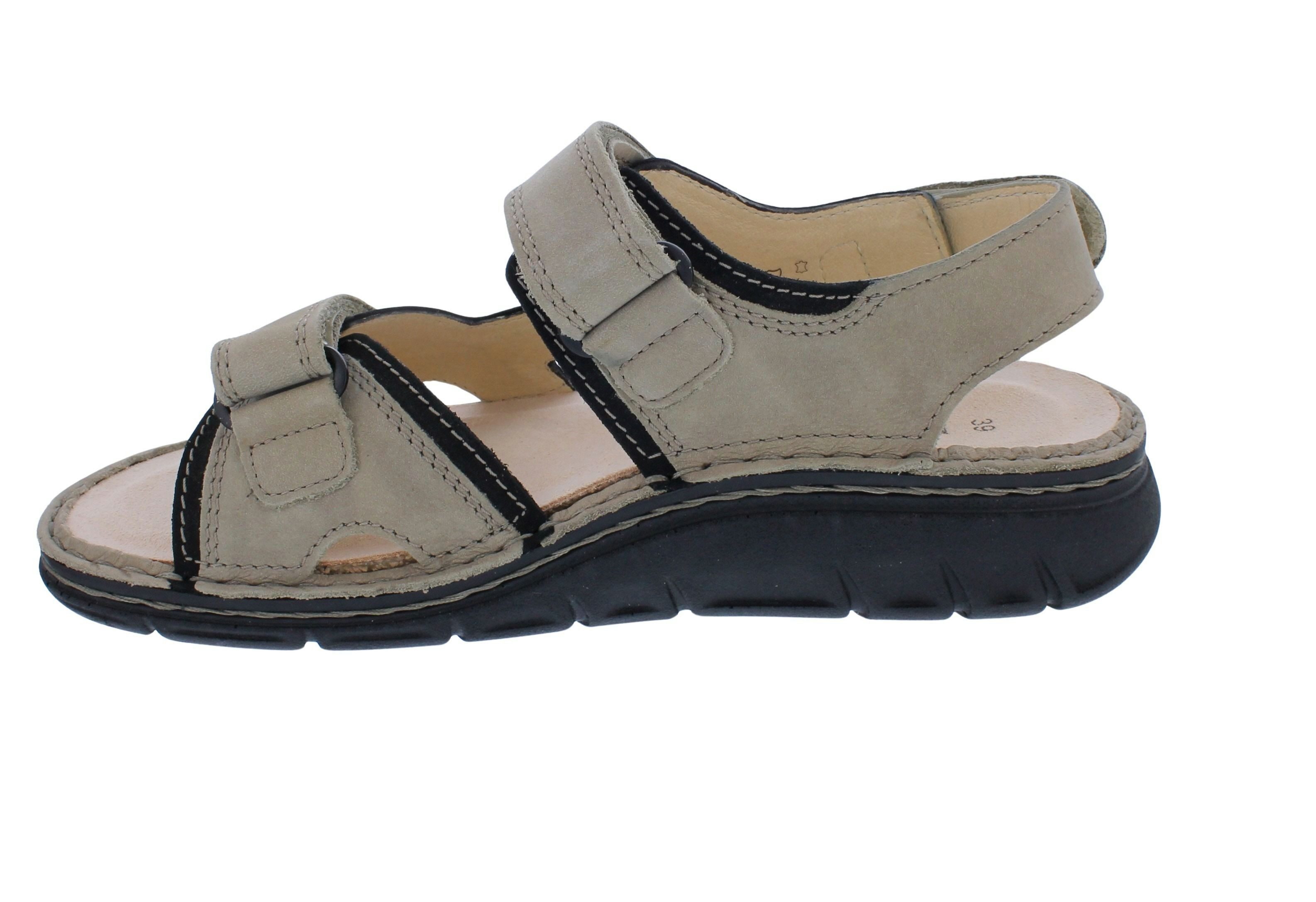 Finn Comfort Finn Comfort Sandale Wanaka-Soft 81540-903075, Nubukleder, Beige-Schwa Sandale – Bild 5 von 5