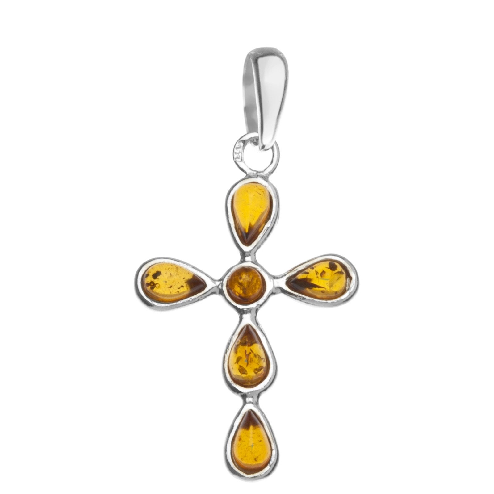 OSTSEE-SCHMUCK Kettenanhänger Ostsee-Schmuck Anhänger Kreuz Anhänger Kreuz günstig online kaufen