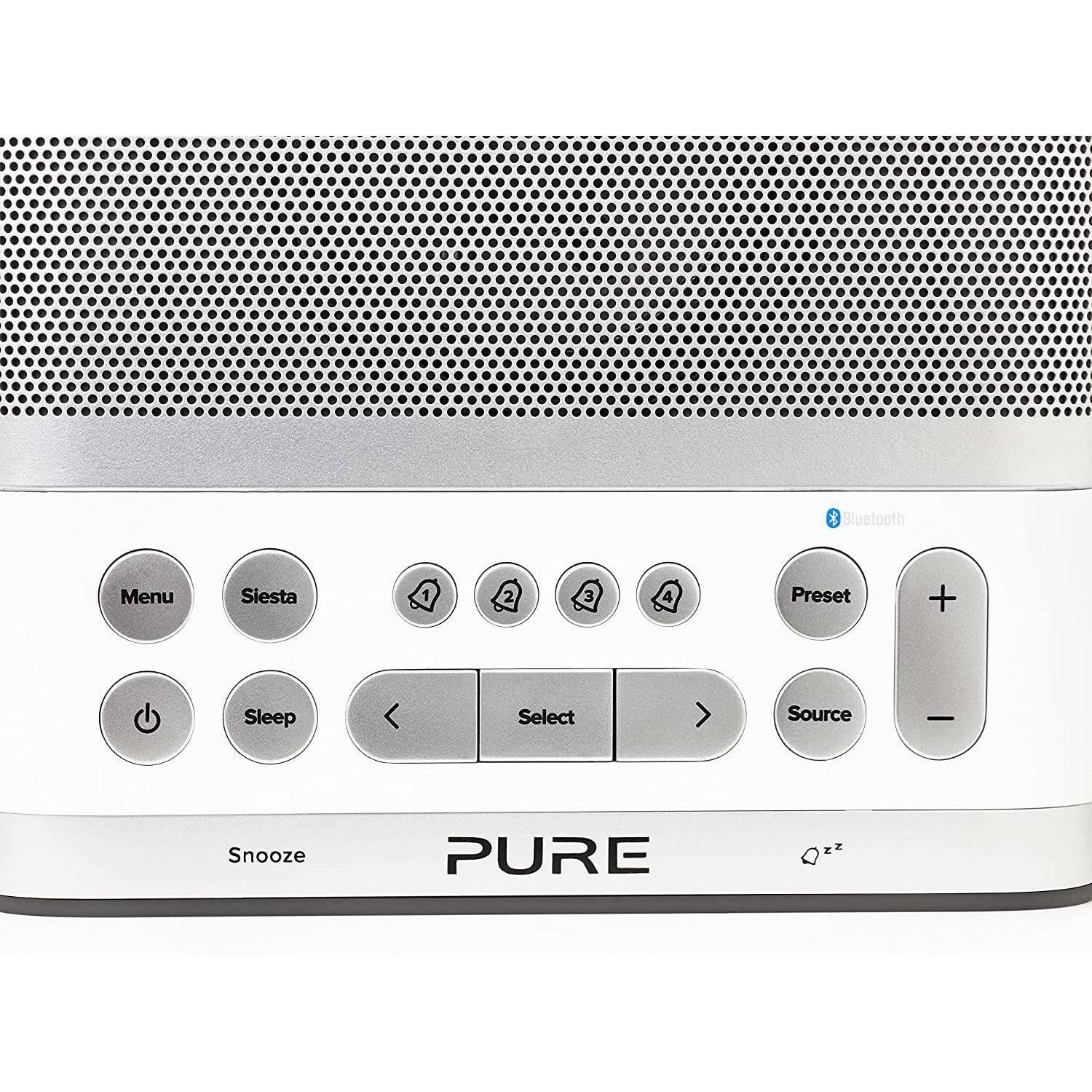 Pure Radiowecker Siesta Bluetooth Sleep-Timer EU/UK Radiowecker UKW & DAB+ DAB Polar S6