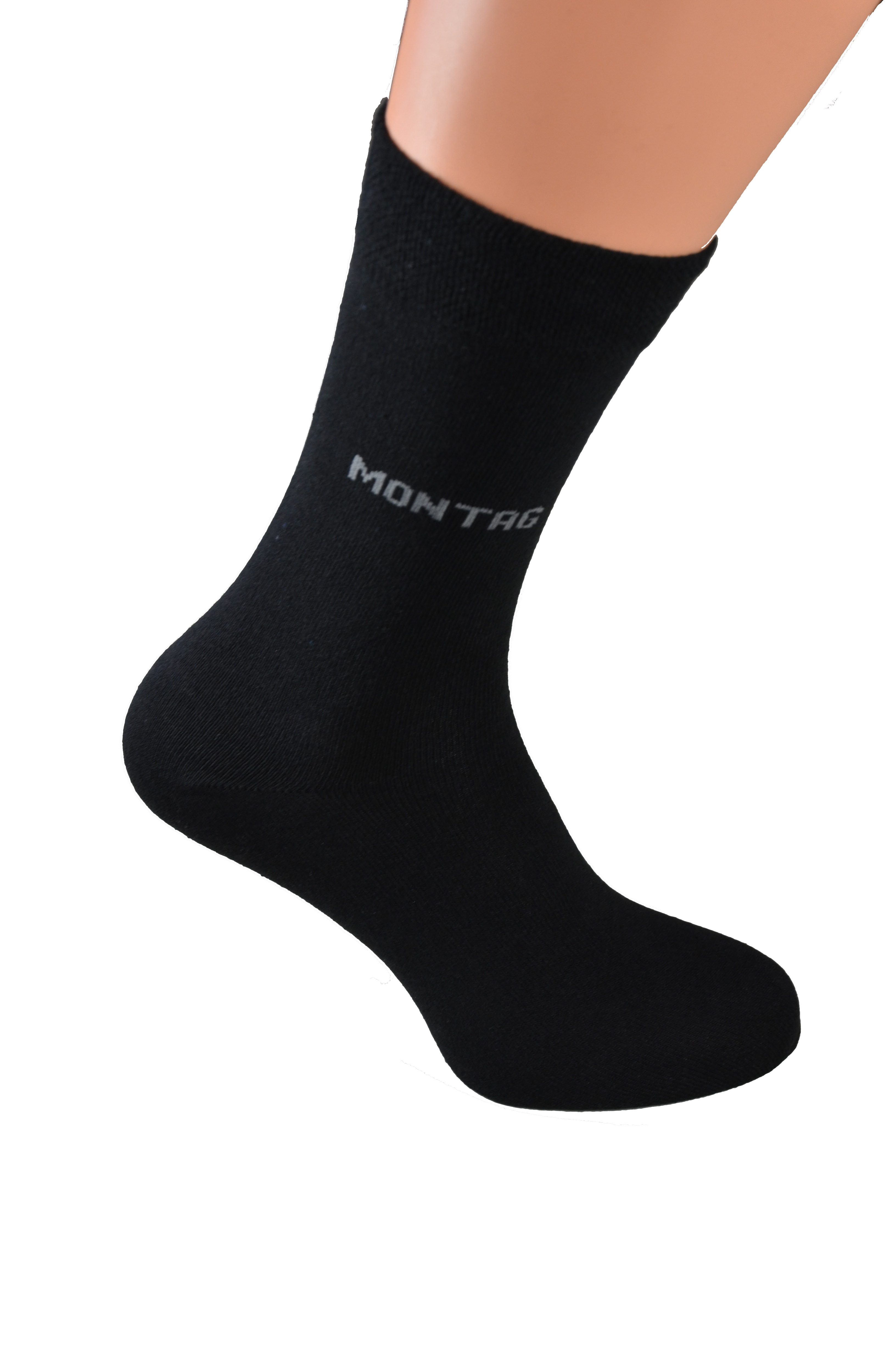 Cocain underwear Freizeitsocken Damen Herren Socken schwarz Wochentag Montag Sonntag 7 Tage Baumwolle (7-Paar) hoher Baumwollanteil