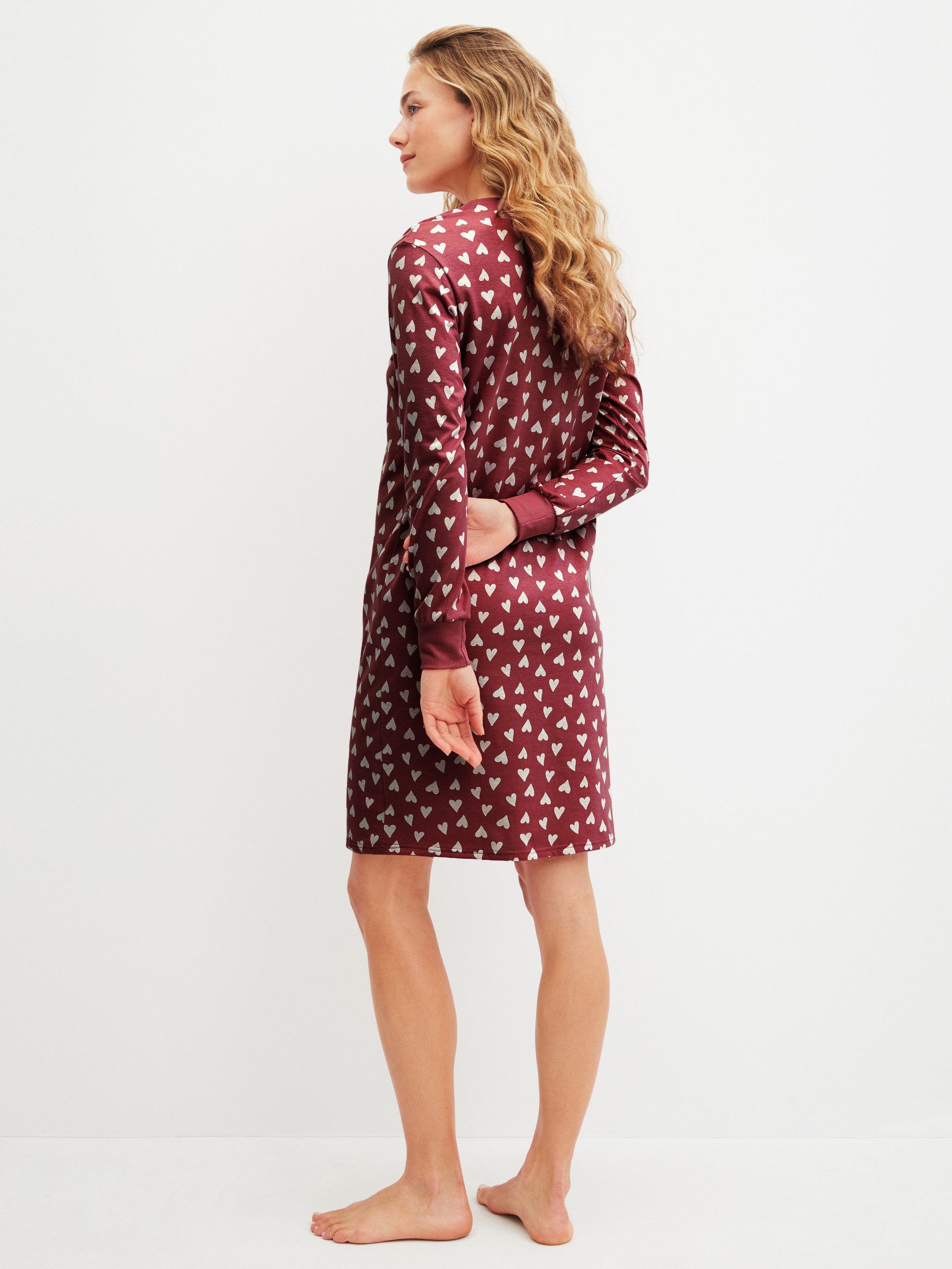 CALIDA Nachthemd Cotton Special Damen (1-tlg) Länge 100cm, aus 100% Baumwolle