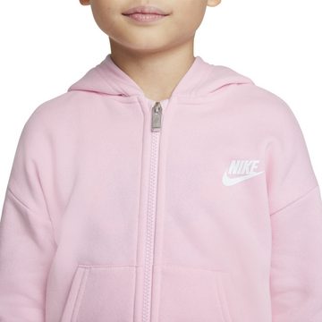 Nike Sportswear Sweatjacke CLUB FLEECE HIGH LOW FZ HOODIE