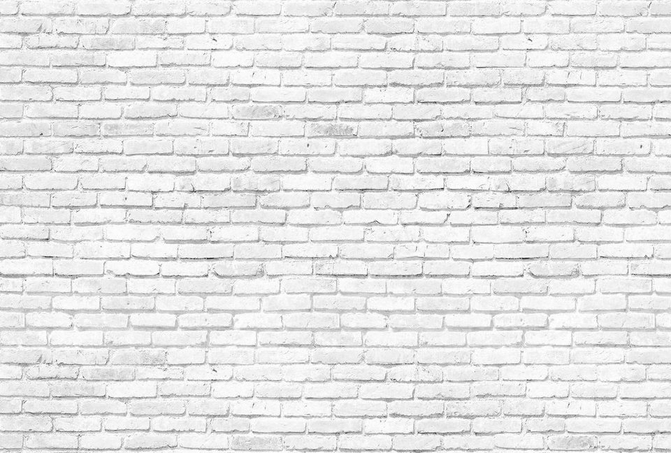 Komar Vliestapete Brick Wall, (1 St), 368x248 cm (Breite x Höhe), inklusive  Kleister
