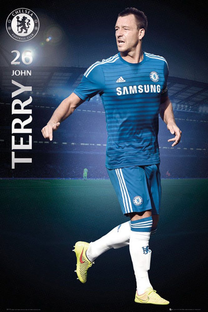 Poster Fußball - Poster - Chelsea - Terry 14/15