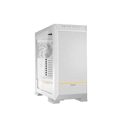 be quiet! PC-Gehäuse DARK BASE PRO 901 White, (Full-Tower, 1 St., Touch-sensitives I/O-Panel für modernste Handhabung), Seitenfenster, Temperglas, PWM Lüfter, ARGB-Beleuchtung, Weiß, BGW51