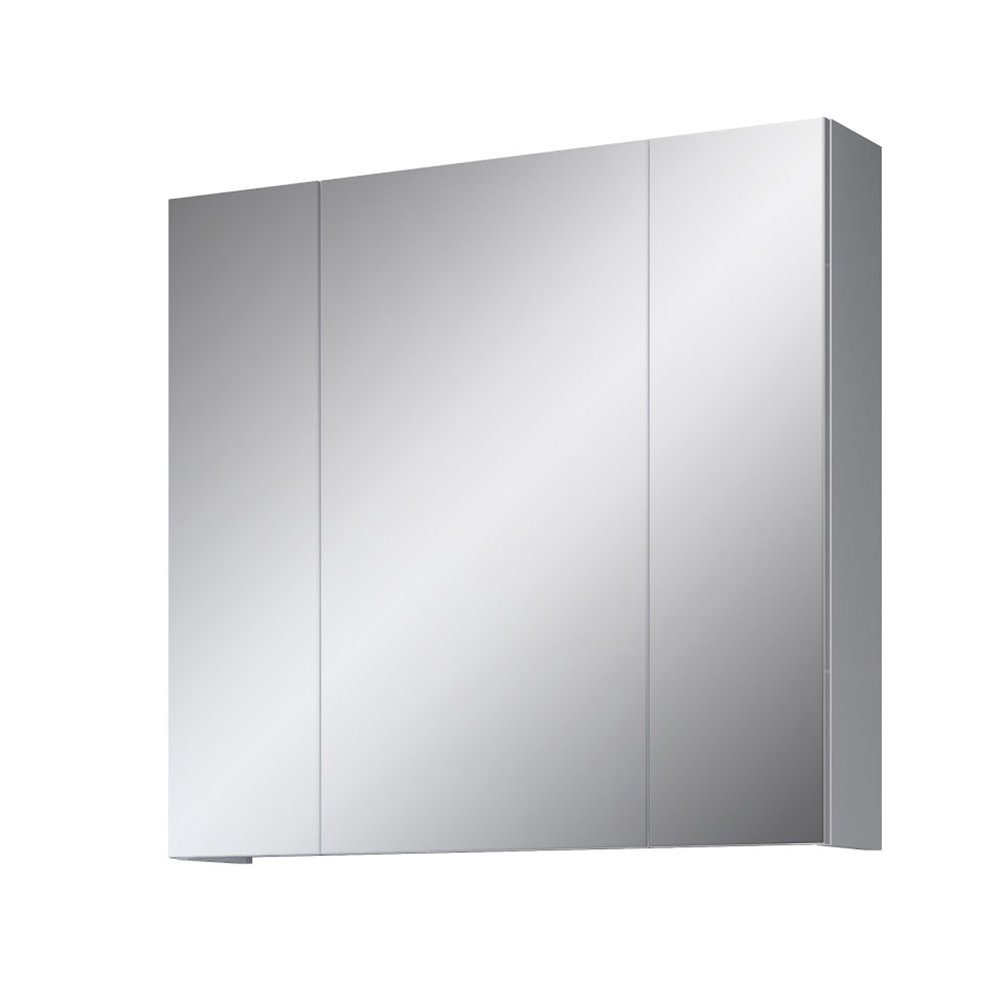 trendteam Badezimmerspiegelschrank Devon Spiegelschrank Badspiegel Spiegel Badschrank in Weiß