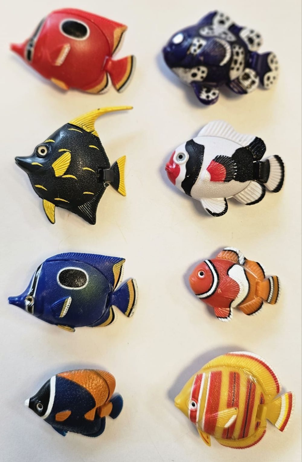 XENON LED Dekolicht 3419 Fische 8er Pack Wassersäulen / DEKO diverse Farben, Xenon / Mehrfarbig