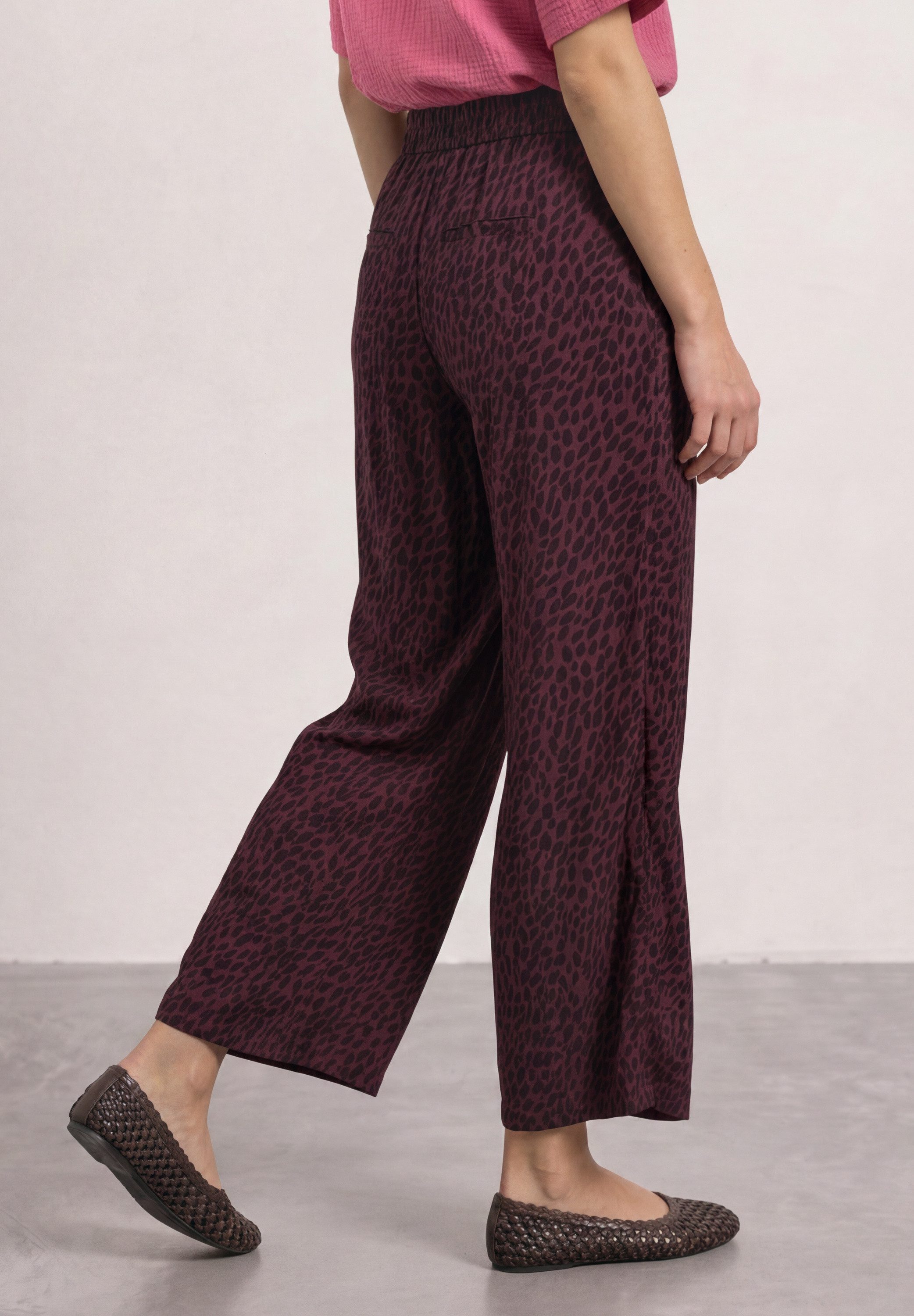 STREET ONE Stoffhose Middle Waist