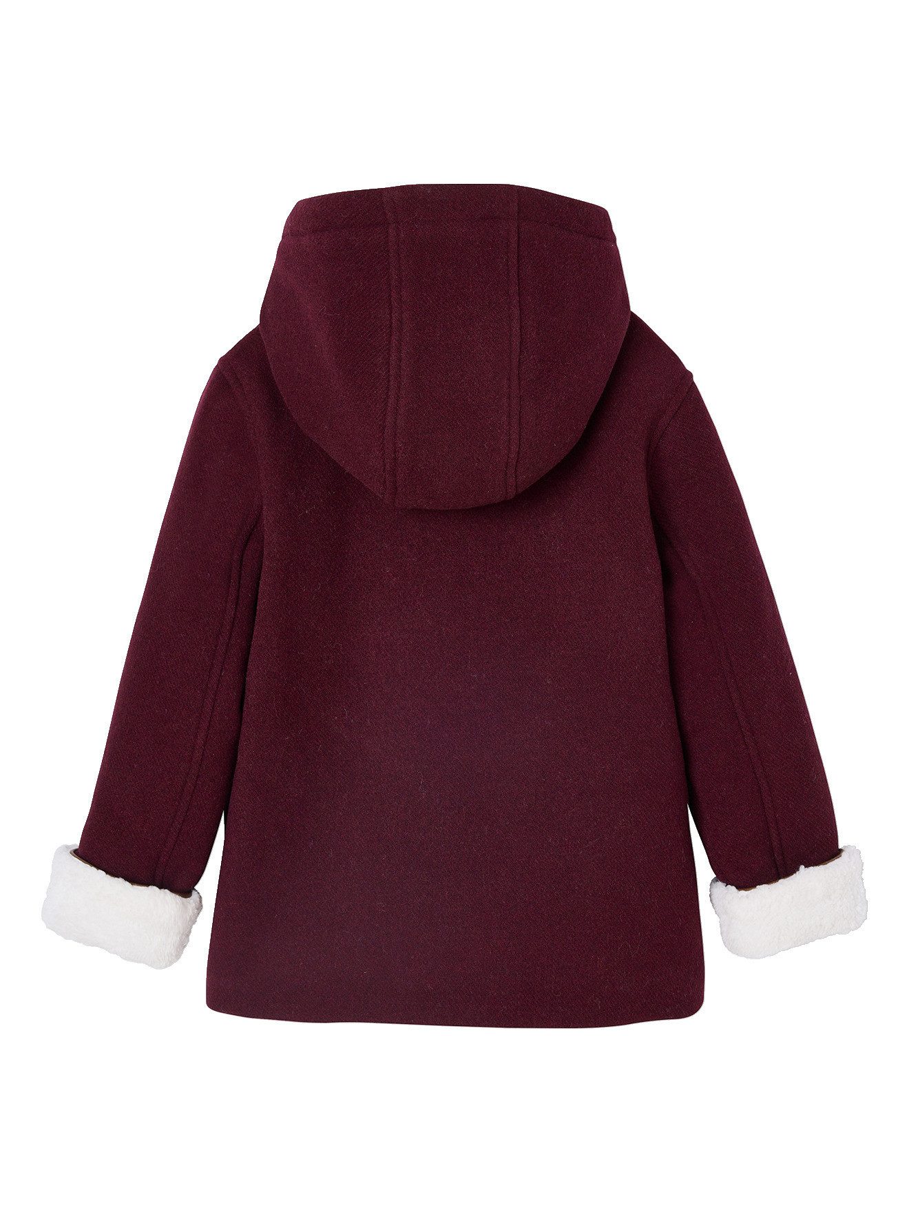 vertbaudet Dufflecoat Mädchen Wintermantel mit Recycling-Polyester