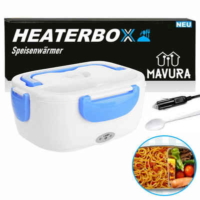 MAVURA Elektrische Lunchbox HEATERBOX Speisenwärmer Box Wärmebox Warmhaltebox, Behälter Thermobox Brotdose elektrisch 12v