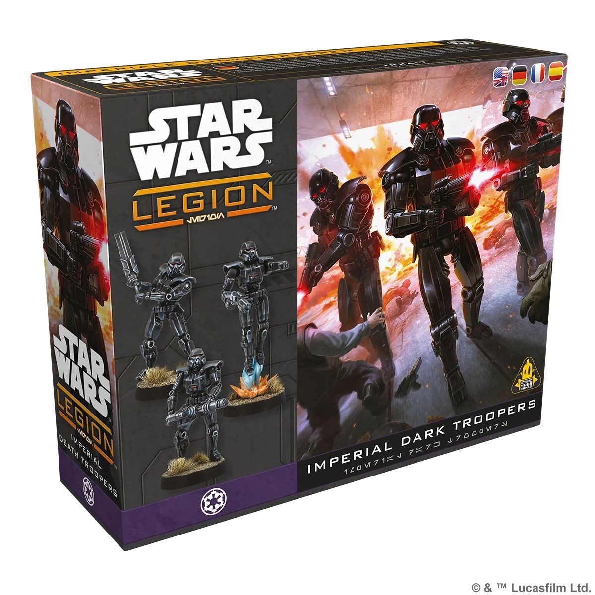 Atomic Mass Games Spielfigur Imperial Dark Troope
