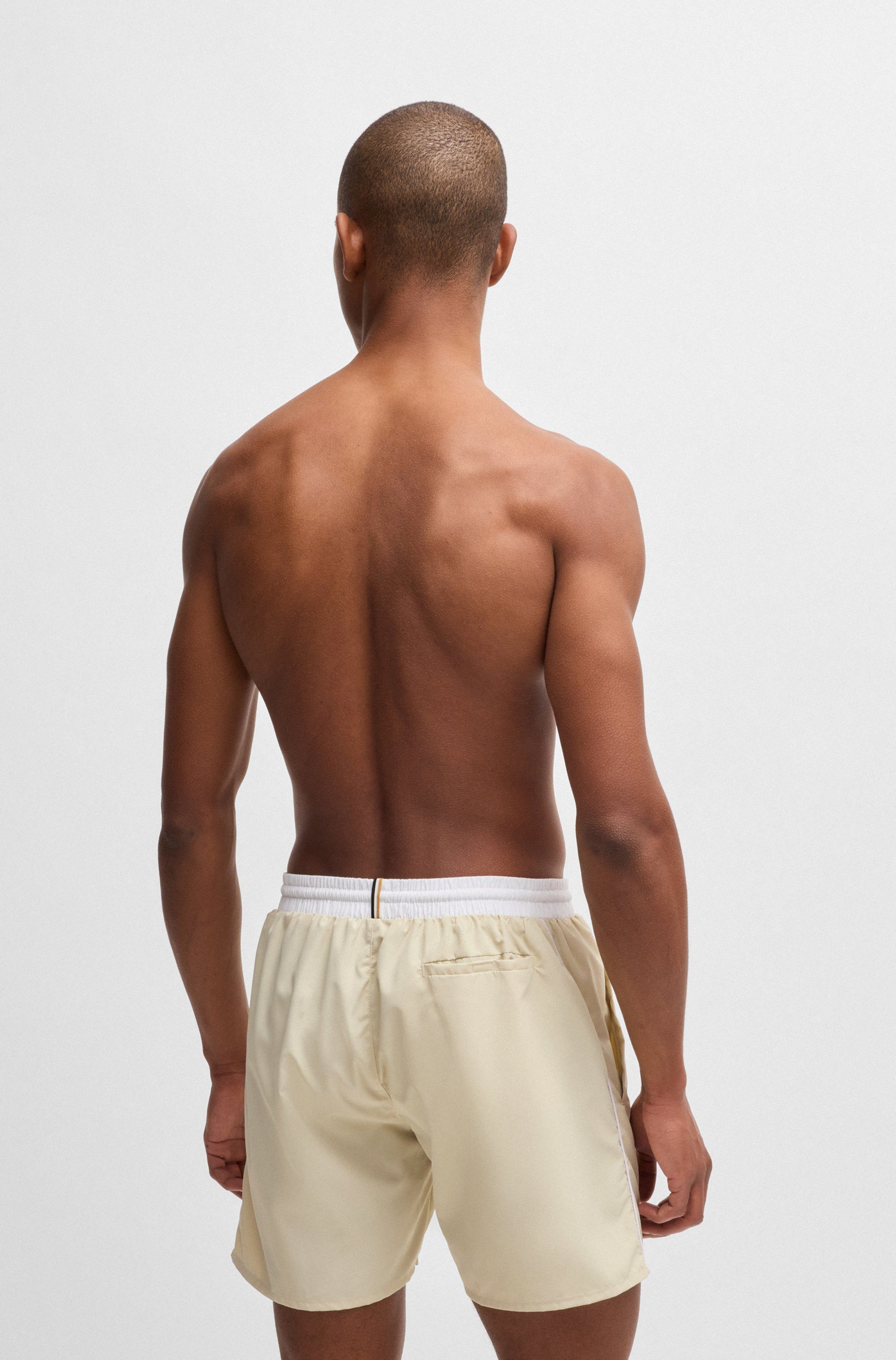 BOSS Badeshorts Starfish mit Kontraststreifen