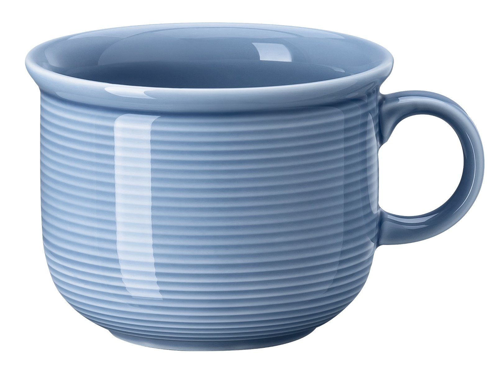Thomas Porzellan Tasse Trend Colour Arctic Blue Kaffee-Obertasse, Porzellan