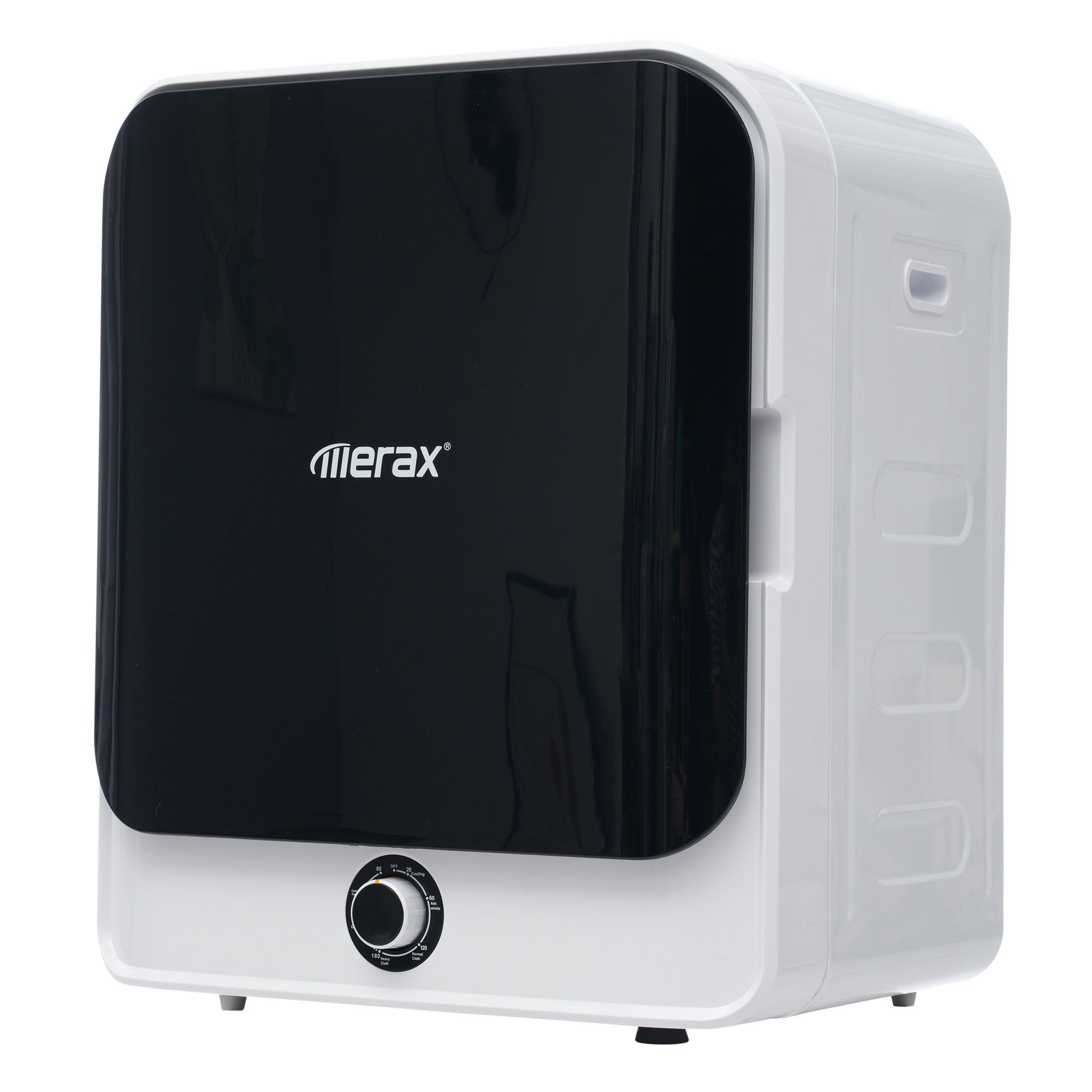 Merax Ablufttrockner mit PTC-Heizelement, Doppelte Filterung, Frontlader, mini-Wäschetrockner freistehend/hängend, Timer