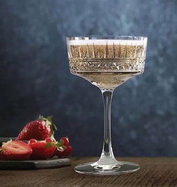 Pasabahce Champagnerglas ELYSIA 440436 Champaign Glas Dessertglas 260 ml 4er Set Gläser-Set