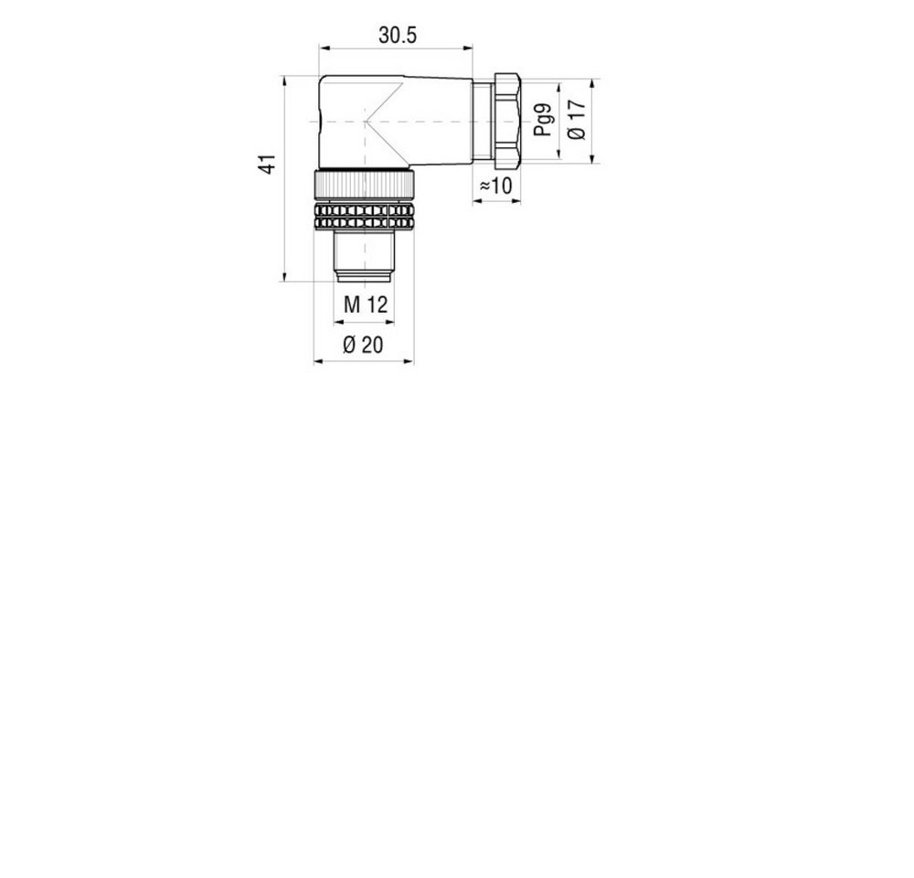 Thumbnail - Hirschmann Steckdose Hirschmann 933 165-100-1 Sensor-/Aktor-Steckverbinder, unkonfektionier, ELWIST 4012 PG7