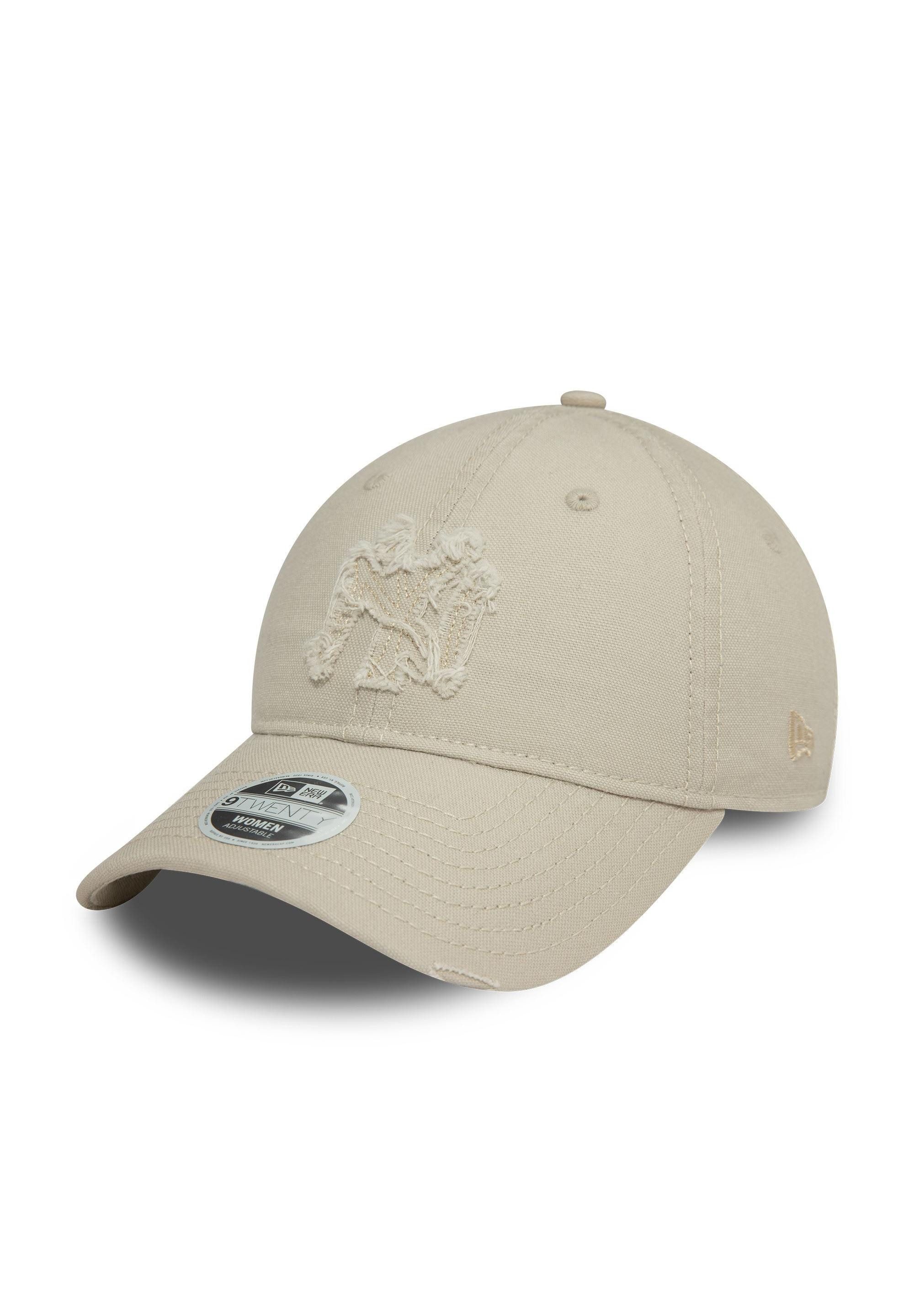Baseball Cap New York Yankees MLB Distressed Beige Verstellbare 9Twenty Damen Cap N