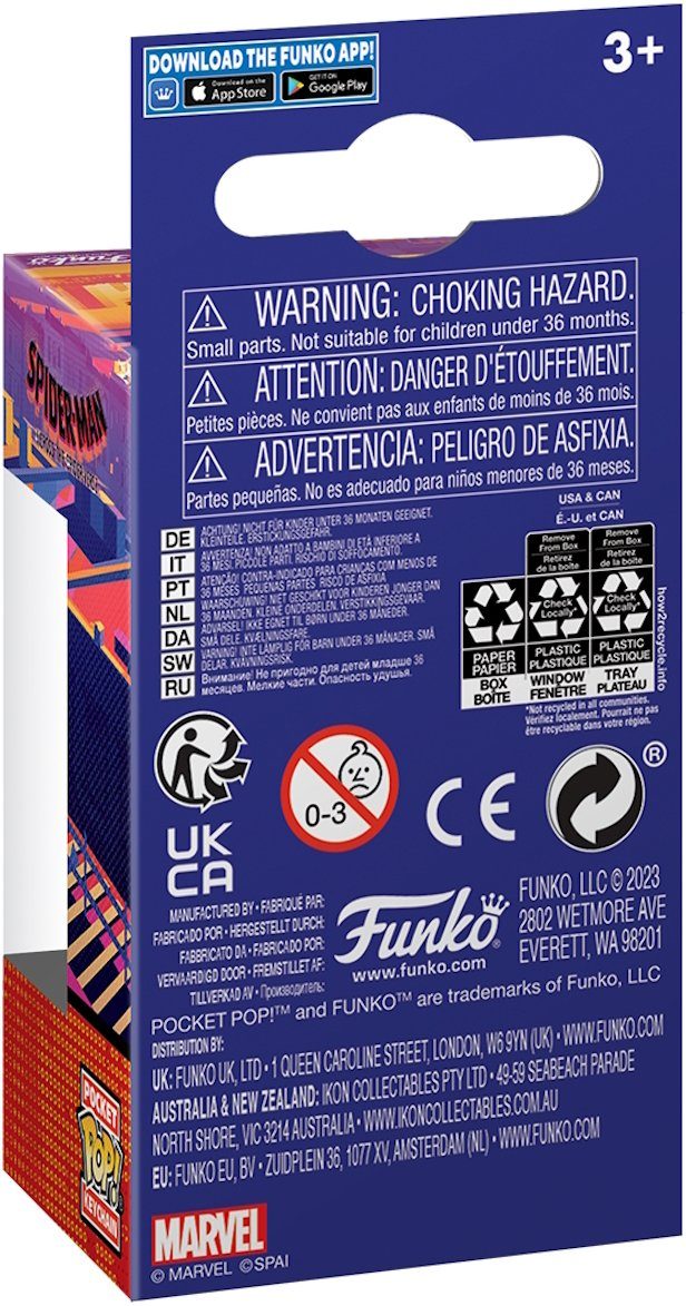 Funko Schlüsselanhänger Spider-Man - Spider-Man Pocket günstig online kaufen