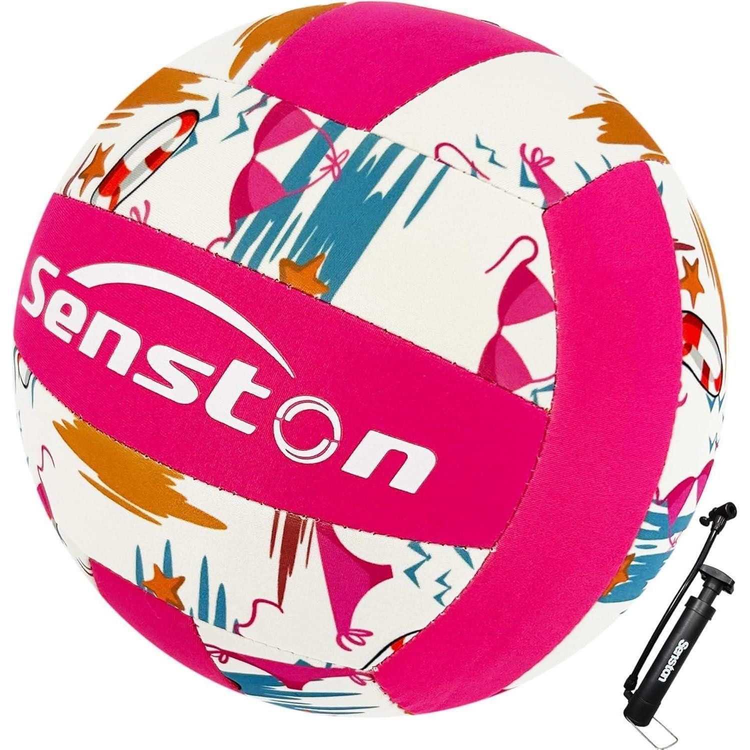 LuxusKollektion Beachvolleyball Volleyball wasserfest weiche Berührung Strand Garten Bad beach pink