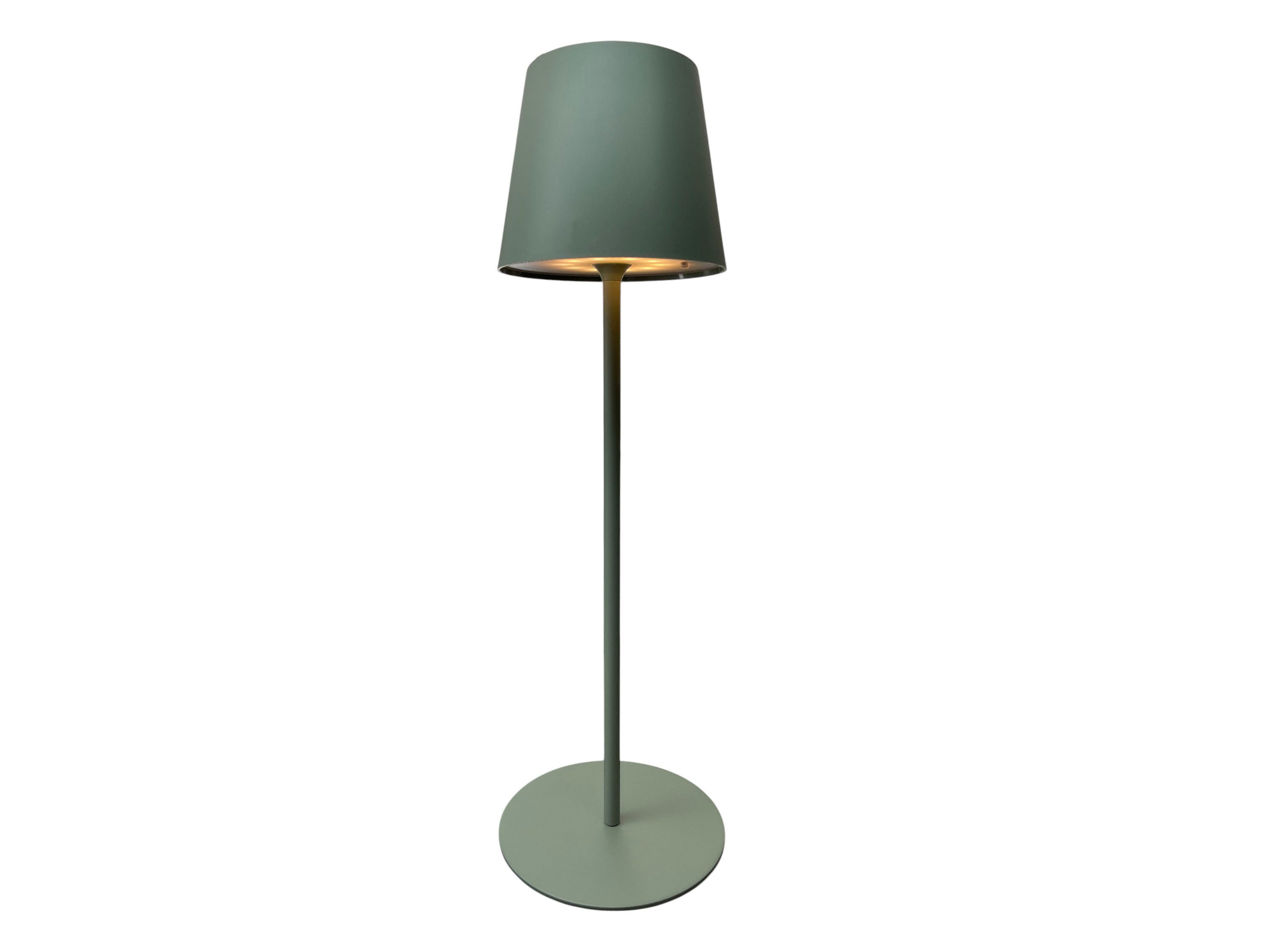 Coen Bakker Deco BV LED Außen-Stehlampe LED Lamp, LED, warmweiß, Solar variabel in 3 Höhen 49/86/123cm Sensor oliv grün
