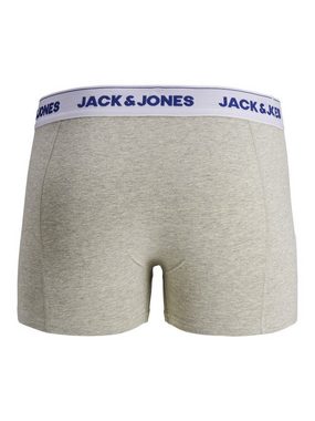 Jack & Jones Boxershorts Set 3er Pack JACTWIST Trunks Boxershorts Stretch Unterhose (3-St) 3623 in Grau-Blau-Türkis