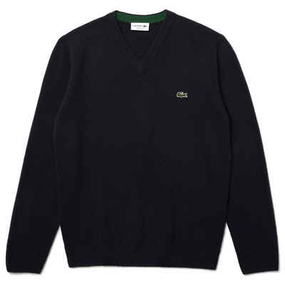 Lacoste Trainingspullover Lacoste V-Neck Pullover Navy