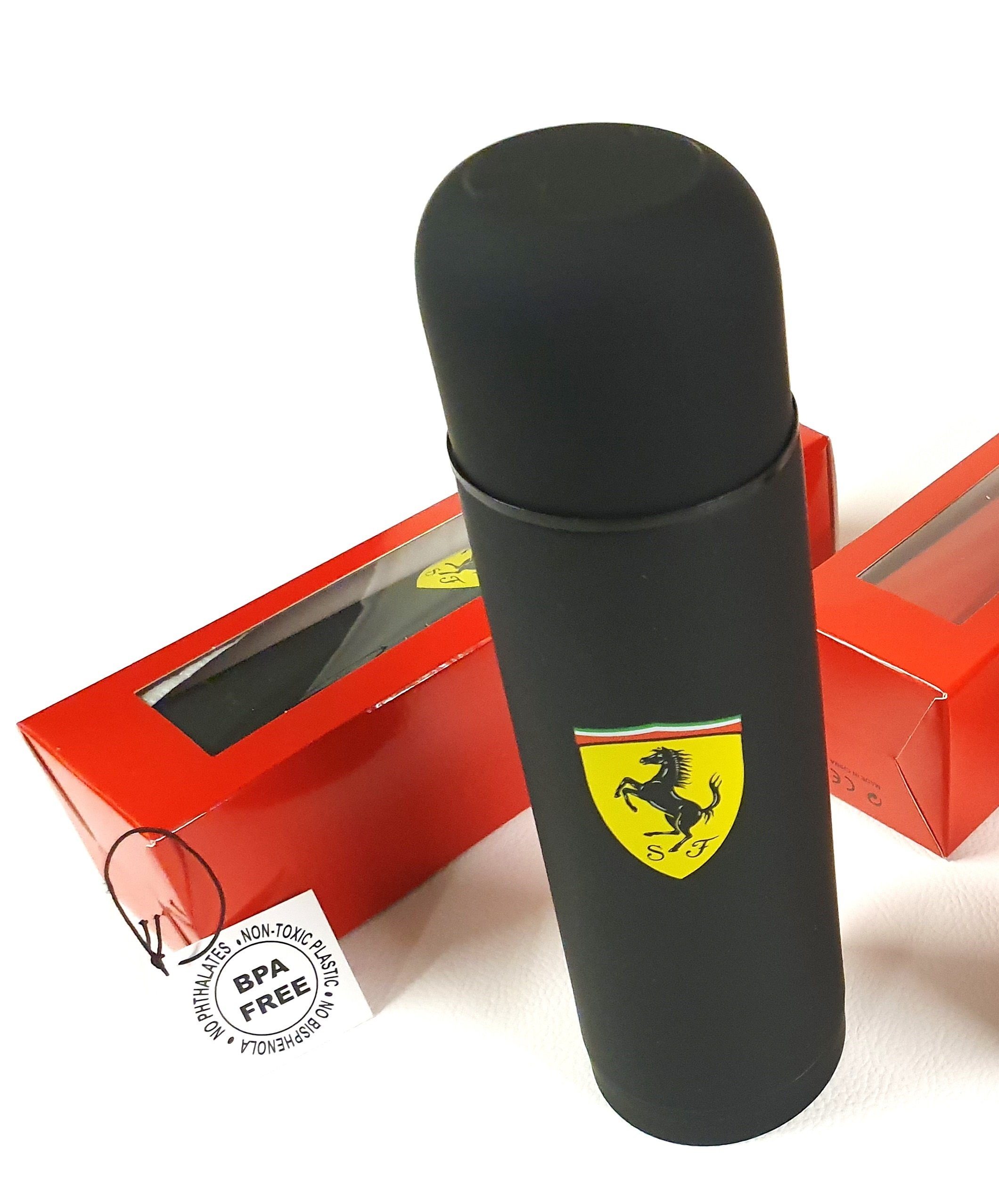 500 Ferrari ml Isolierflasche F1 Schwarz Scuderia Thermoskanne,