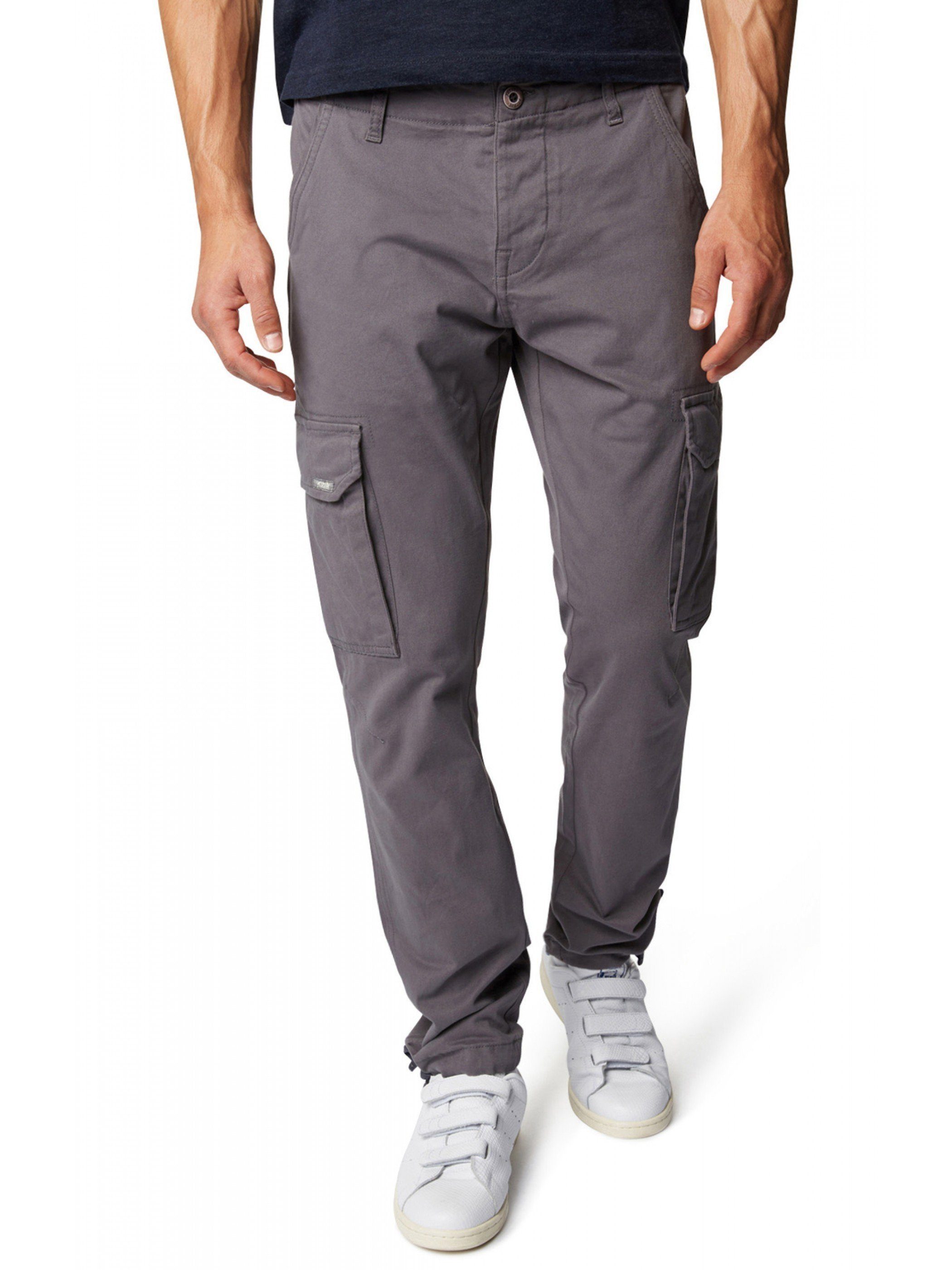 Yazubi Cargohose Cargo Pants Jan Herren Slim Fit Chinohose Grau (grey11903)