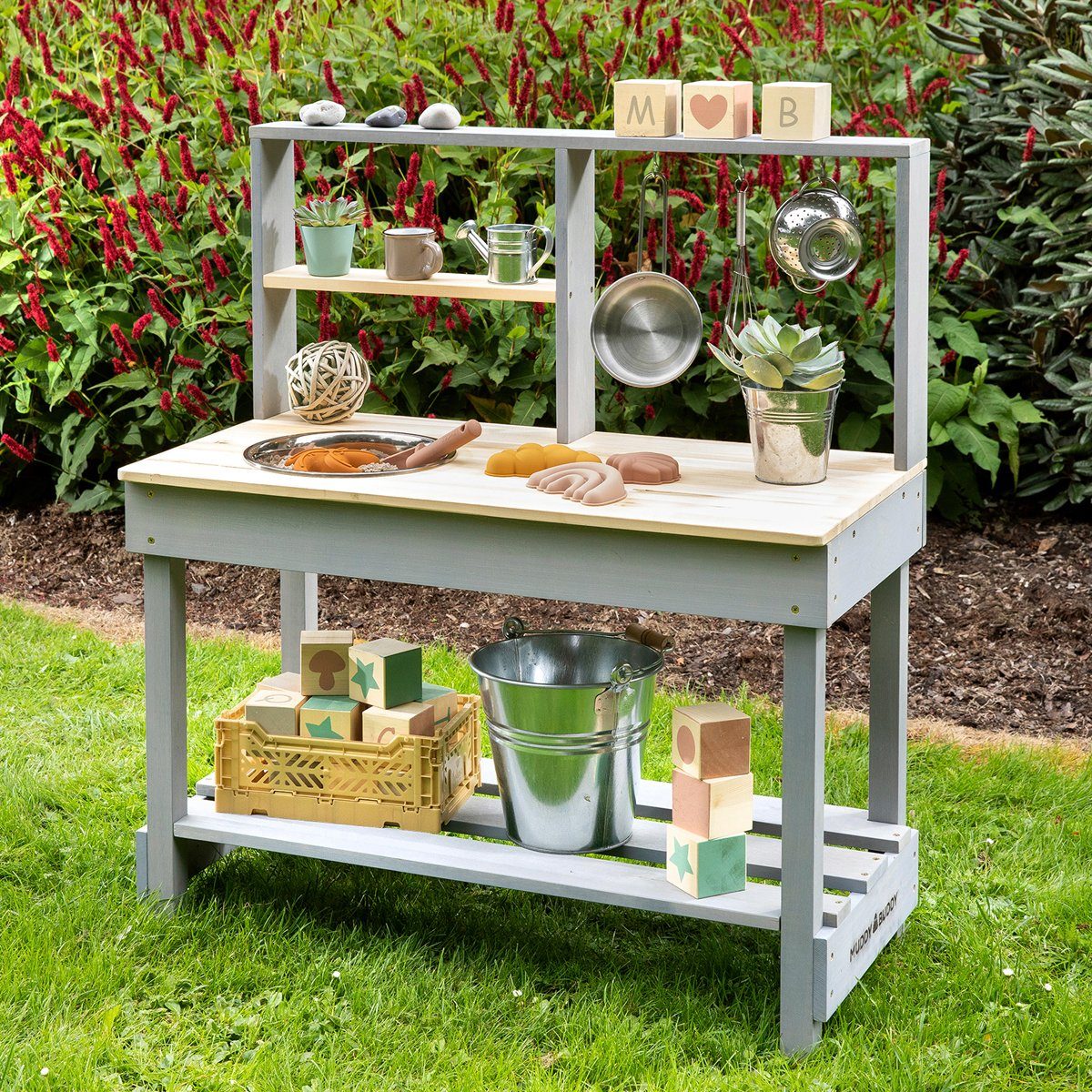 MUDDY BUDDY® Outdoor-Spielküche Mud Starter Holz, günstig online kaufen