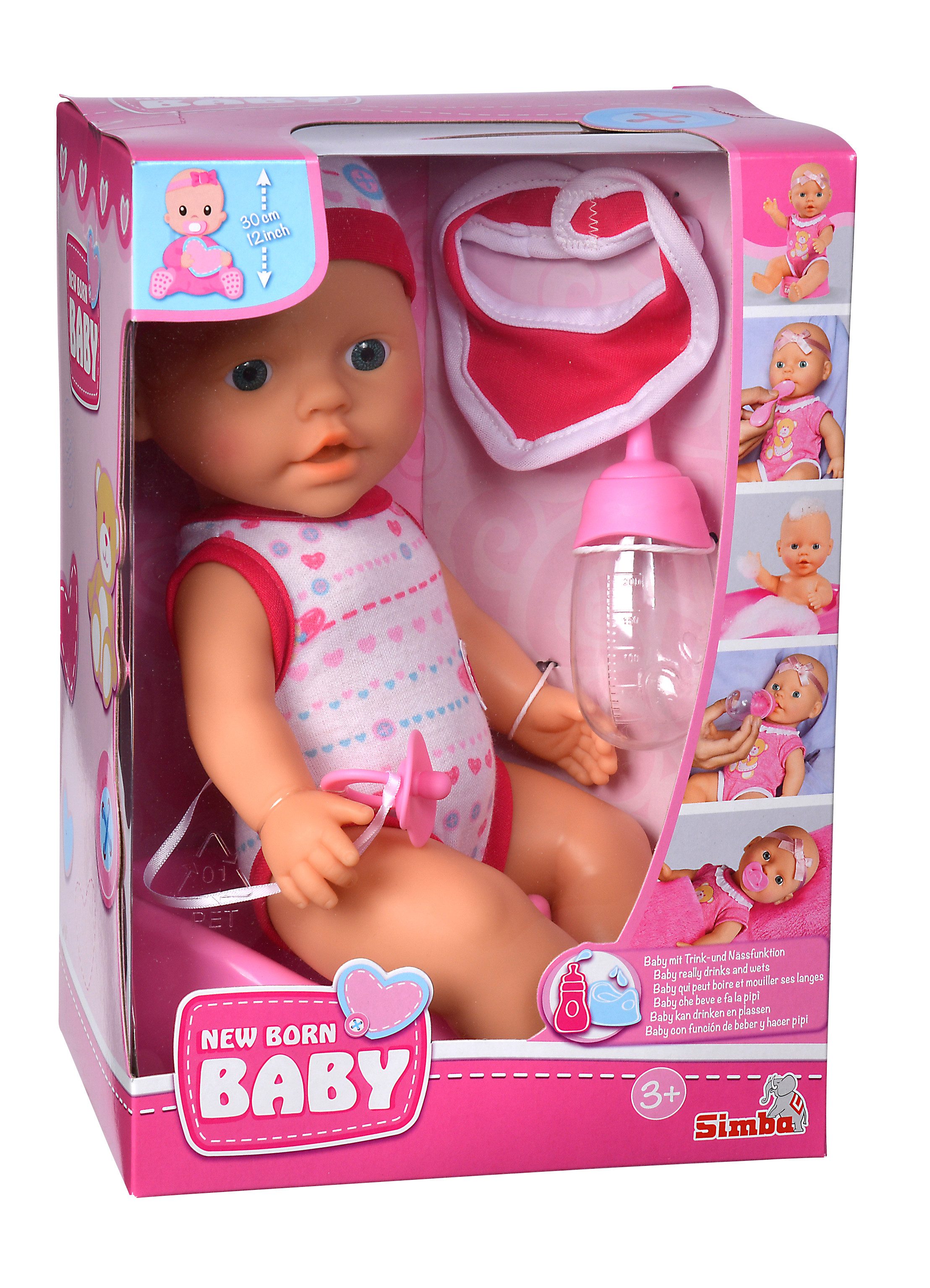 Simba Dickie Anziehpuppe Puppe New Baby günstig online kaufen