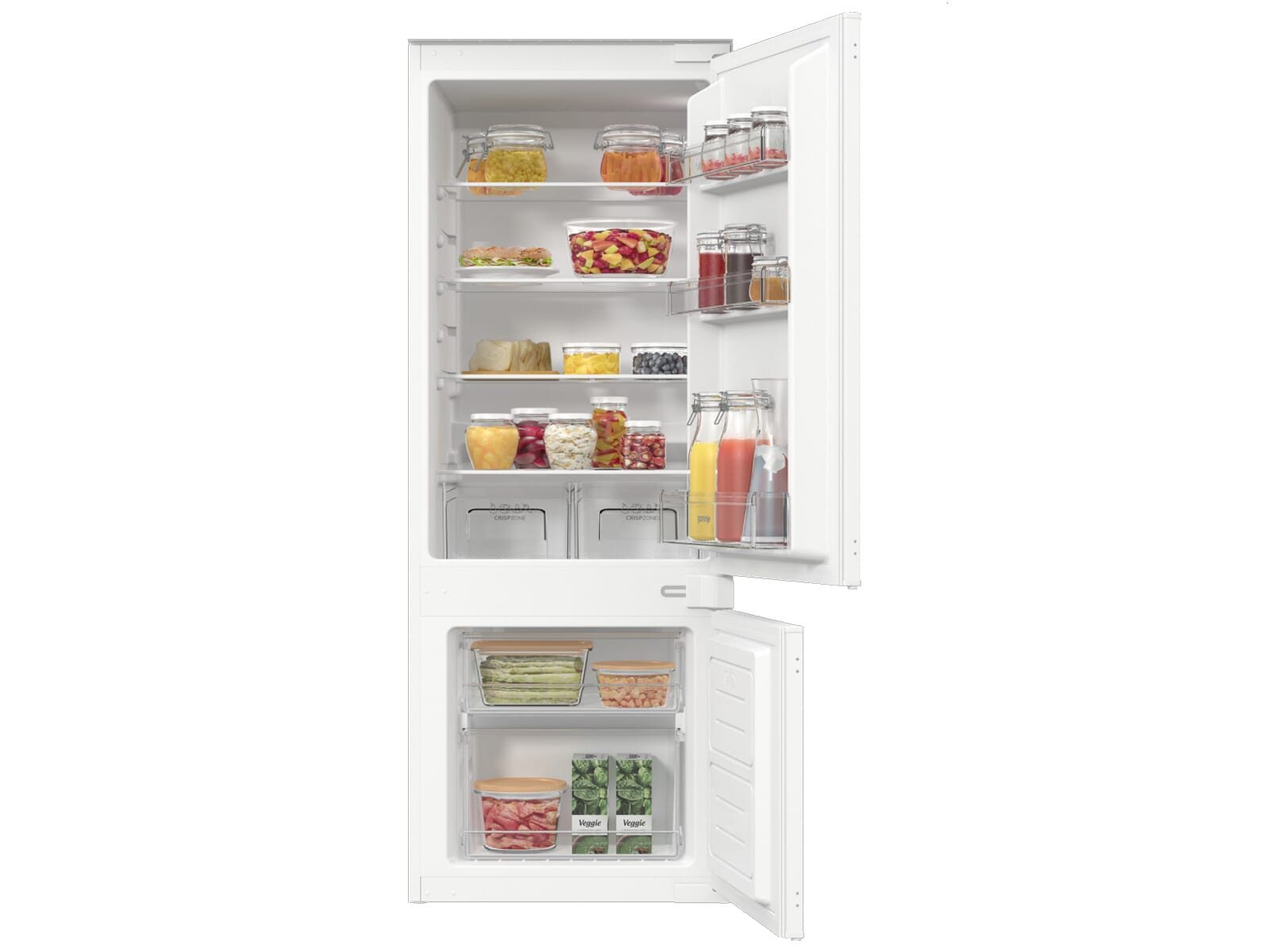 GORENJE Einbaukühlgefrierkombination RKI514E21, 0.0 cm hoch, integrierbar