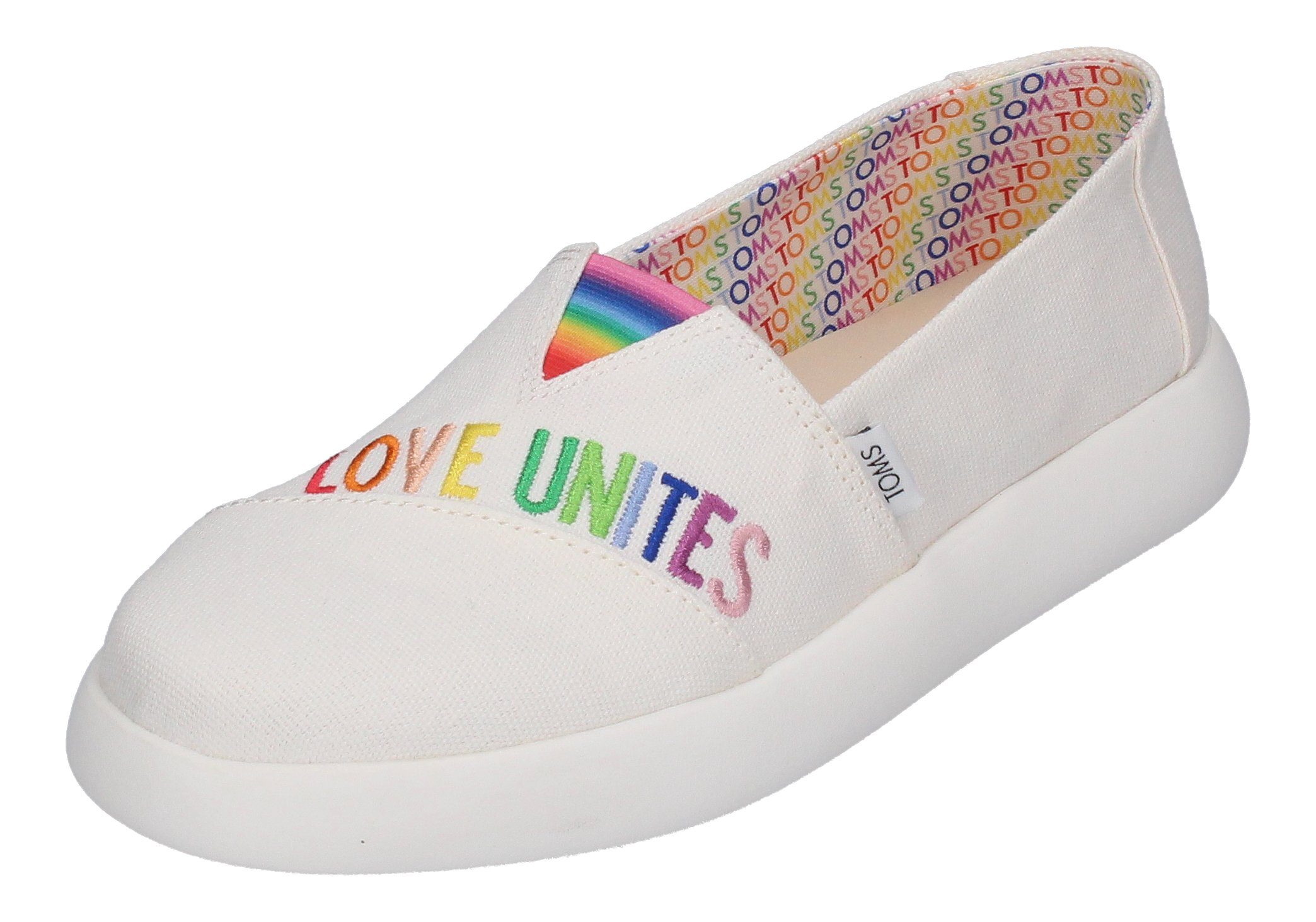 TOMS ALPARGATA MALLOW 10018093 Slip-On Кросівки White