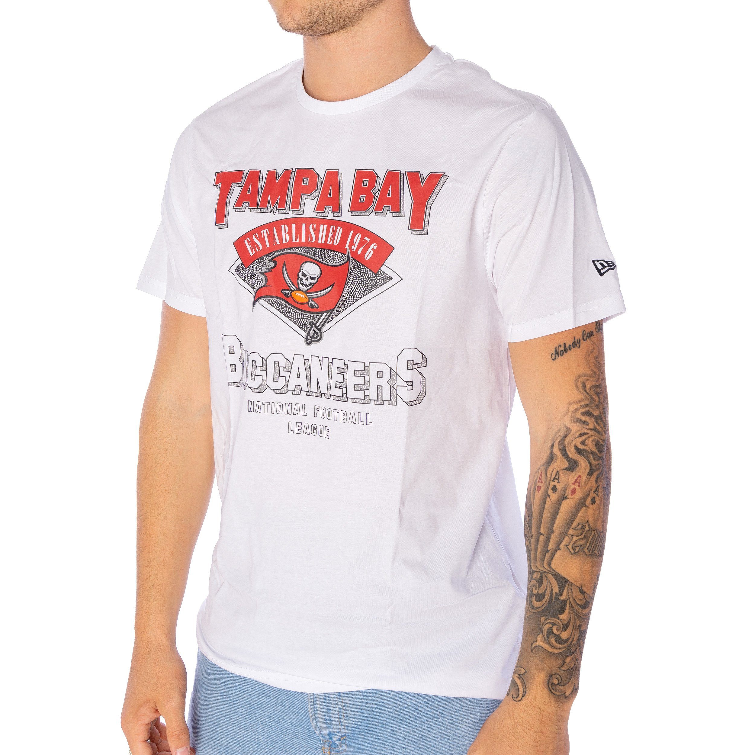 Era New T-Shirt Wordmark Tambuc NFL T-Shirt New Era