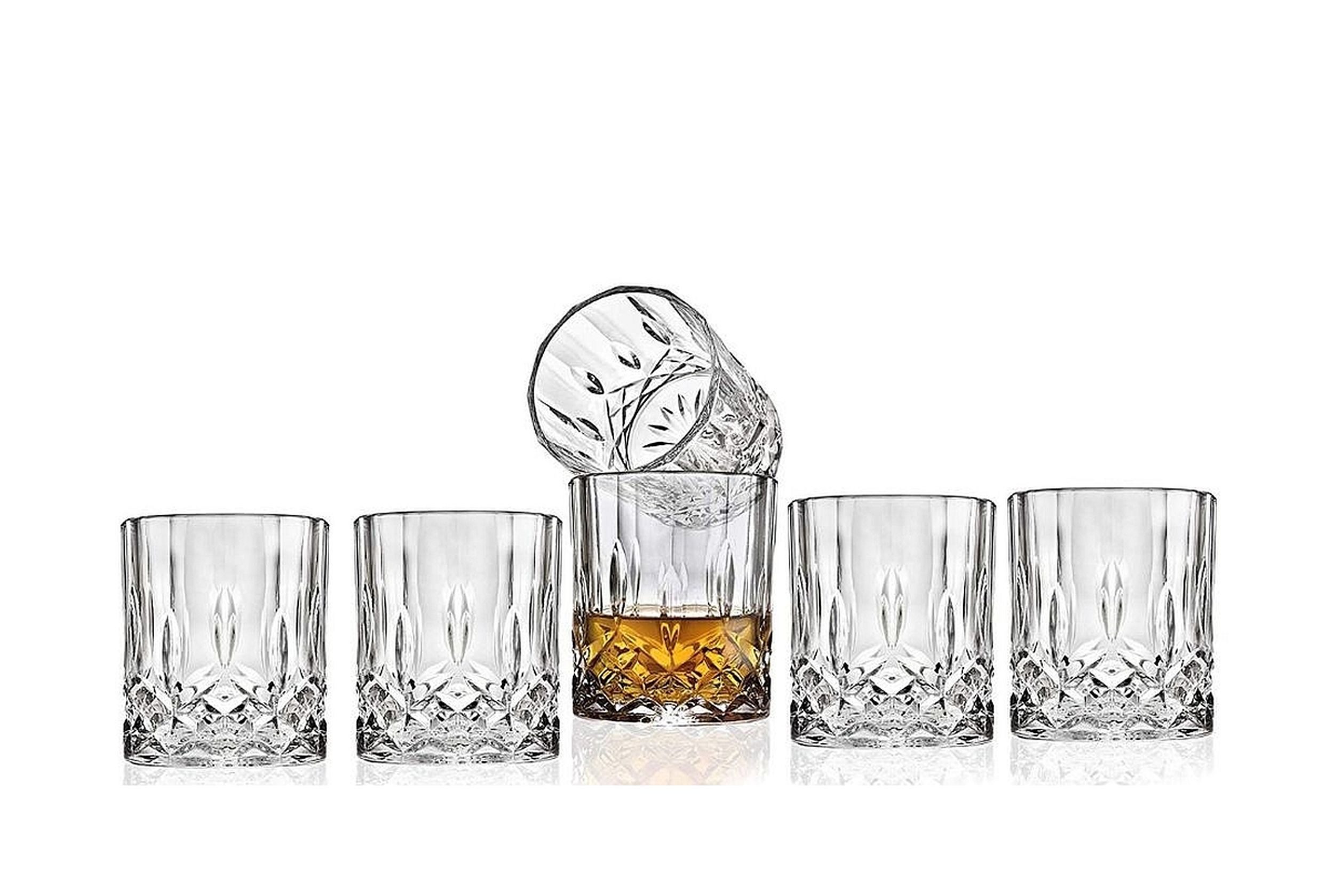 Gläser-Set Whisky-Gläser Trinkglas Wasser Cocktail Gläserset 6-tlg. 350ml