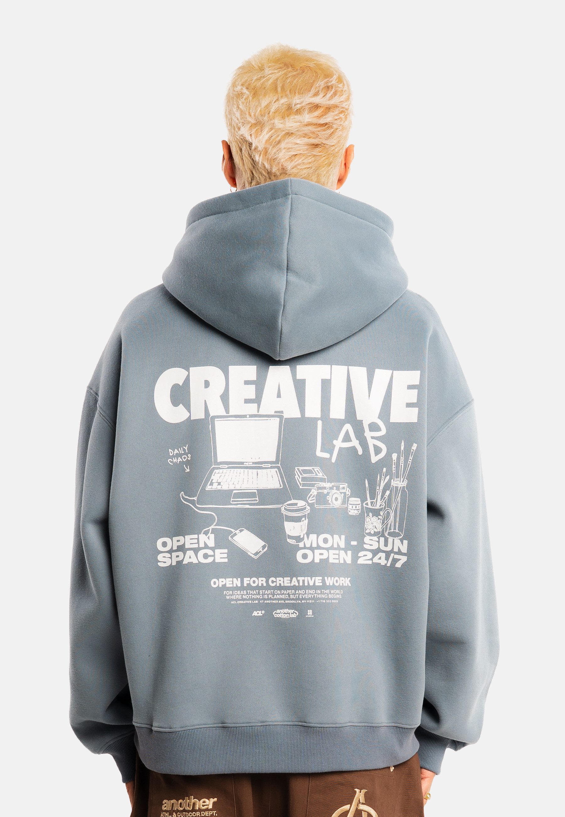 Another Cotton Lab Hoodie Another Cotton Lab Creative Lab Hoodie (1-tlg) – Bild 4 von 5
