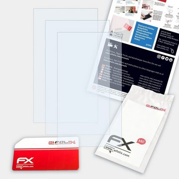 atFoliX Schutzfolie Displayschutz für Xomax XM-2DA6901, (3 Folien), Ultraklar und hartbeschichtet