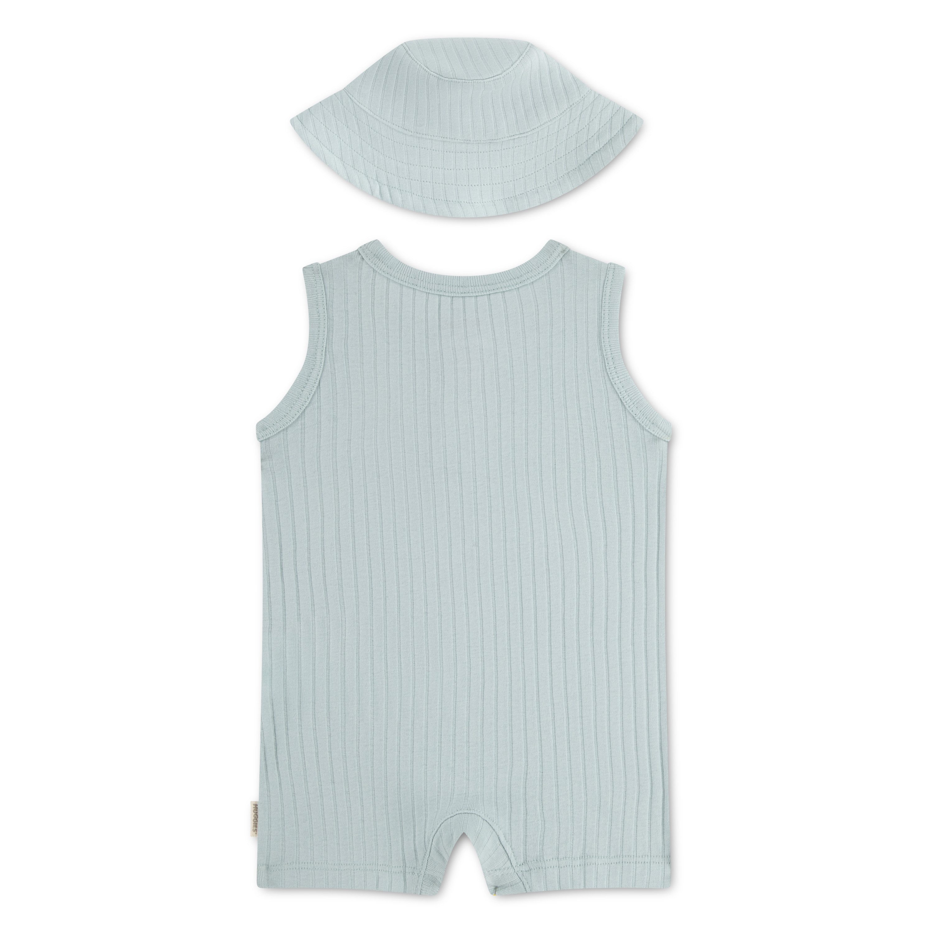 HUGGIES babywear Neugeborenen-Geschenkset HUGB ROMPER + HAT ATTACHMENT (Set, 2-tlg) mit passendem Hut, aus Baumwolle