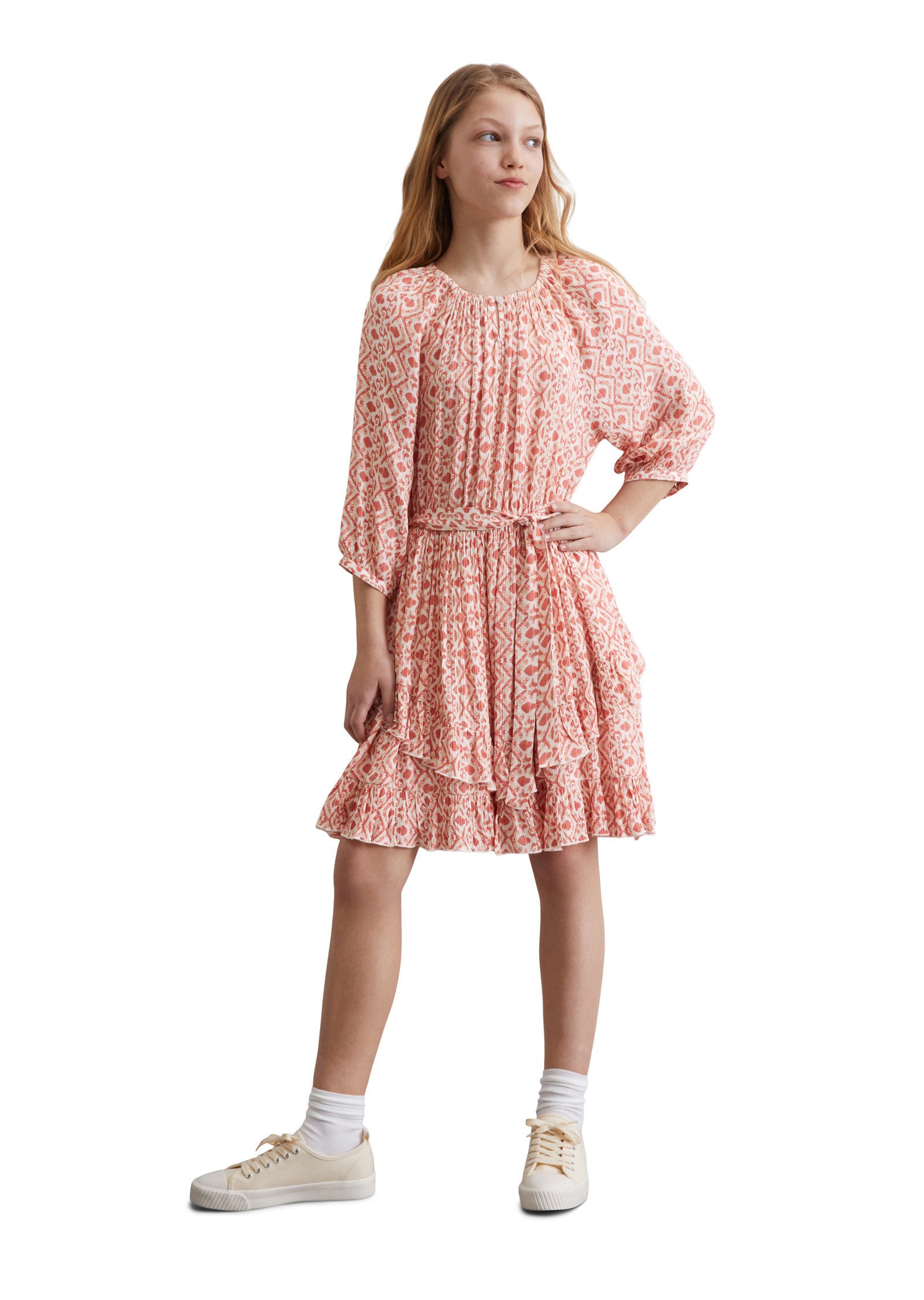 Marc O'Polo Sweatkleid aus strukturierter Viskose
