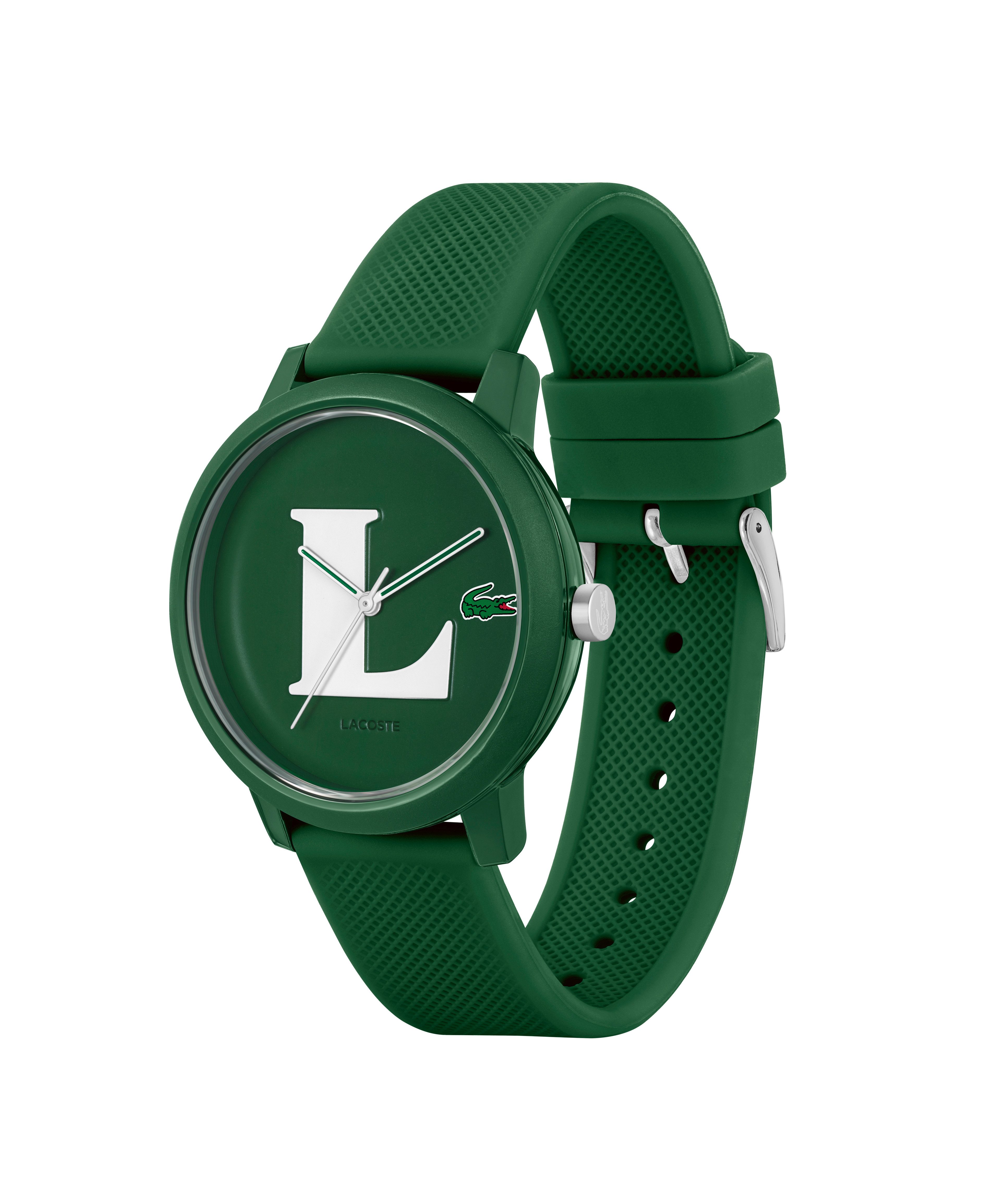 Lacoste Quarzuhr LACOSTE.12.12 2011511, Armbanduhr, Damenuhr, Herrenuhr, Silikonarmband, analog