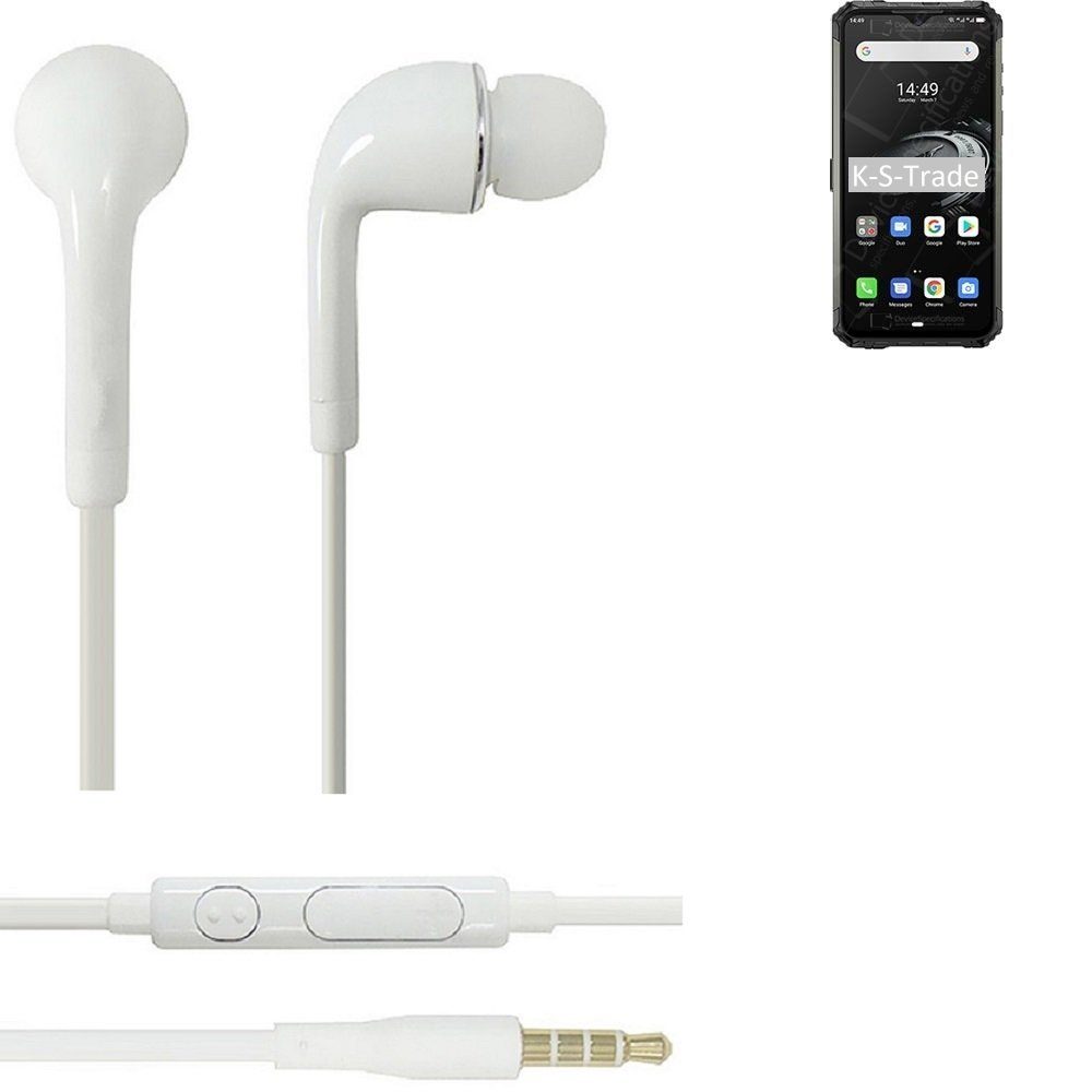 weiß u Lautstärkeregler für Mikrofon Armor Headset mit (Kopfhörer K-S-Trade 3,5mm) In-Ear-Kopfhörer 7E Ulefone