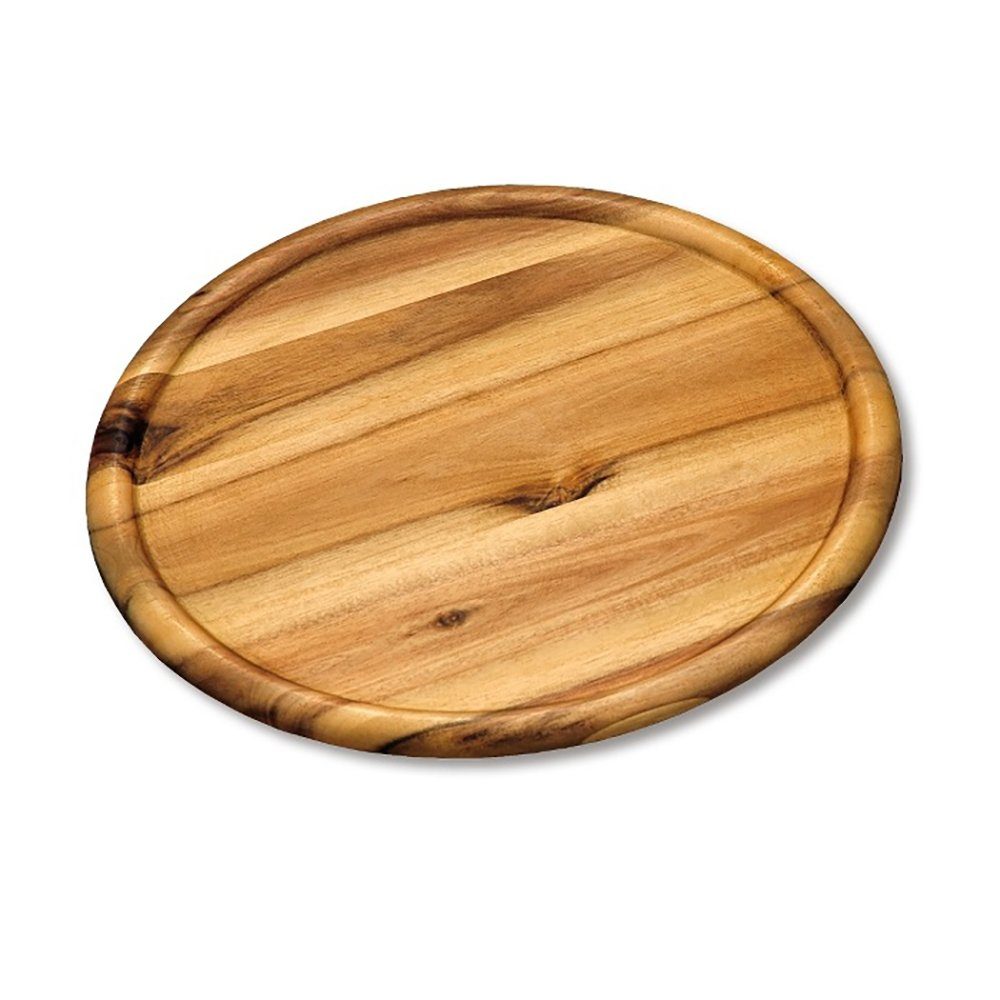 Pizzamesser KESPER Pizzateller aus Akazie Ø 32 cm