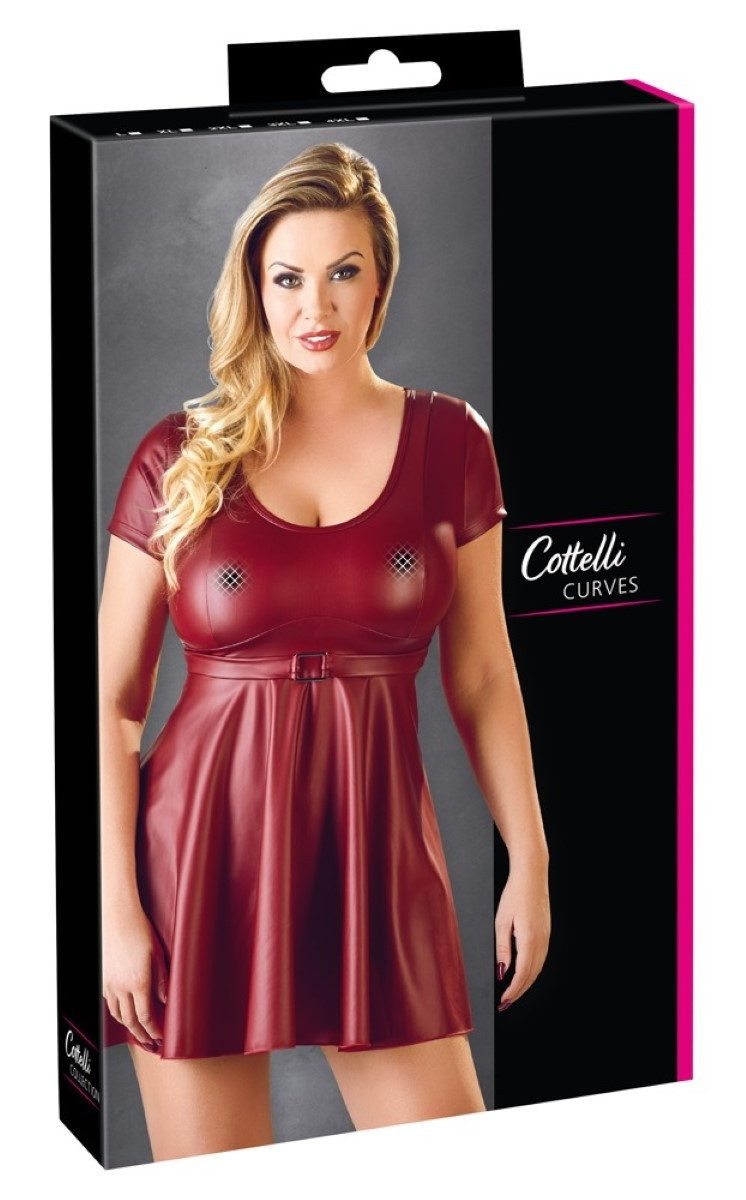 Minikleid Cottelli CURVES - Kleid Schnalle - (2XL,3XL,4XL,L,XL)