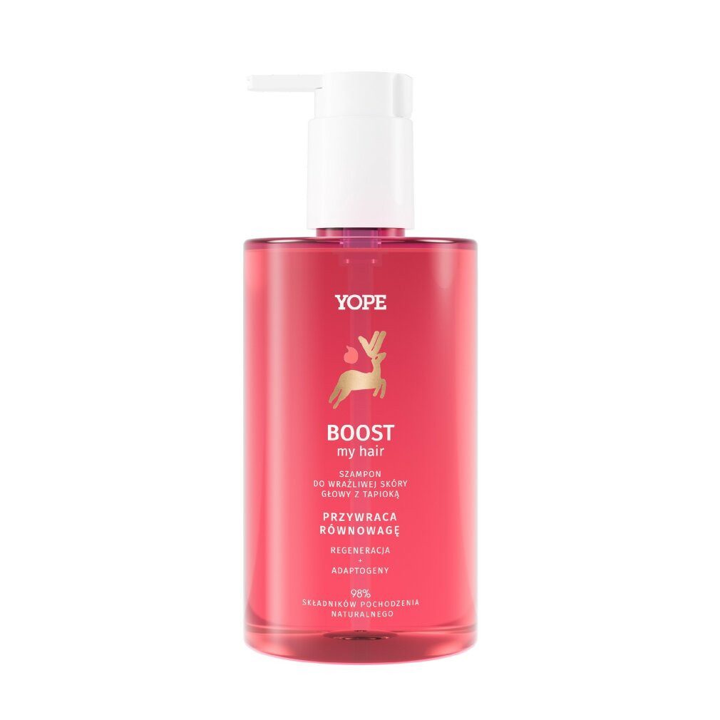 Haarshampoo Boost My Hair Shampoo für empfindliche Kopfhaut mit Tapioka 300ml