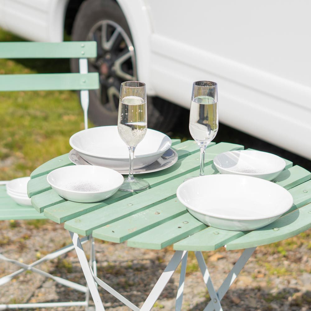 Ornamin Pastateller Puristisch - Kunststoffteller, Kunststoffgeschirr l Camping l Outdoor l Gastronomie l BPA-frei