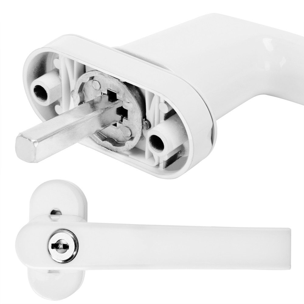 monzana Fenstergriff, 10x, Abschließbar Edelstahl 35mm günstig online kaufen