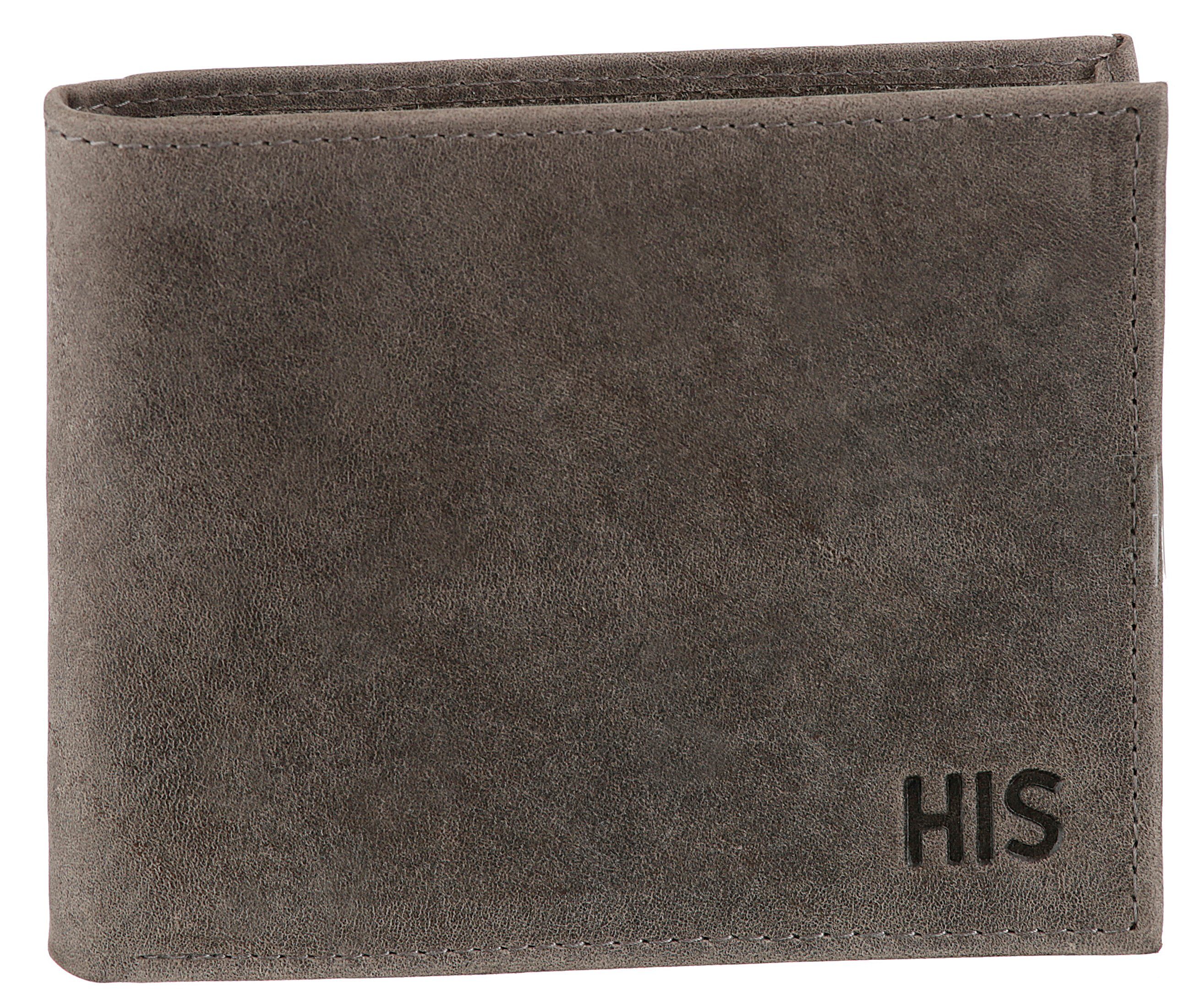 [Beliebter Standard] H.I.S Geldbörse, aus weichem Leder