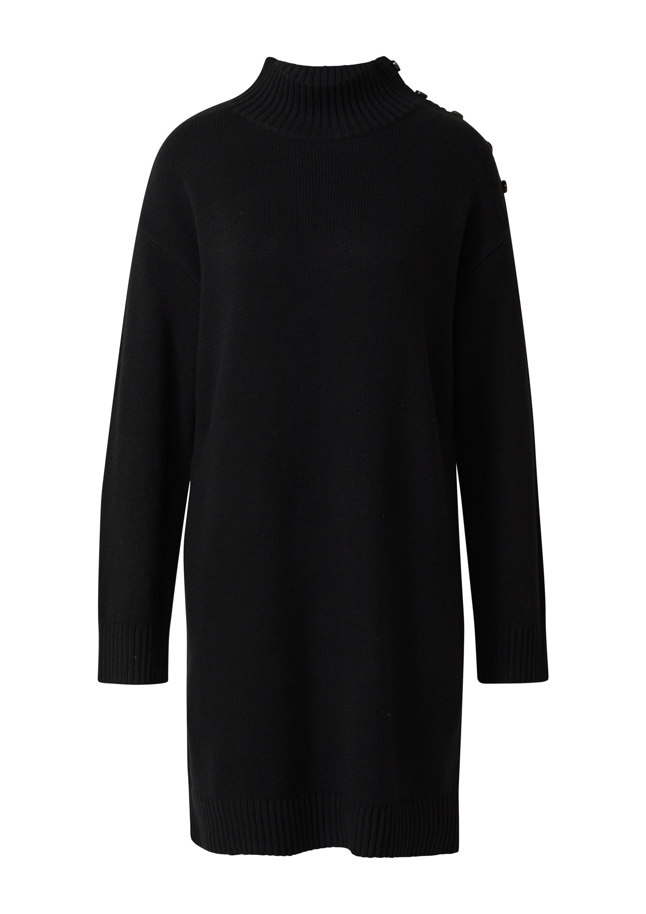 s.Oliver Minikleid Kleid Strickkleid mit dekorativem Knopf-Detail günstig online kaufen