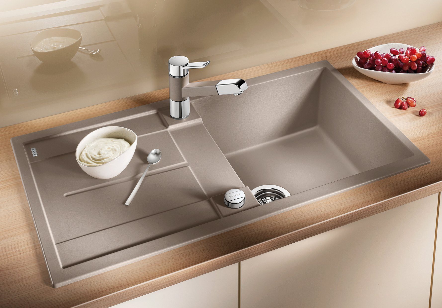Blanco Granitspüle METRA 5 S, rechteckig, aus SILGRANIT®