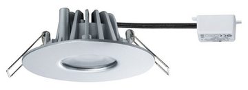 Paulmann LED Einbauleuchte House Außeneinbauleuchte 3000K 4,4W 410lm 230V Silber Metall, Acryl, LED fest integriert, Warmweiß, IP44